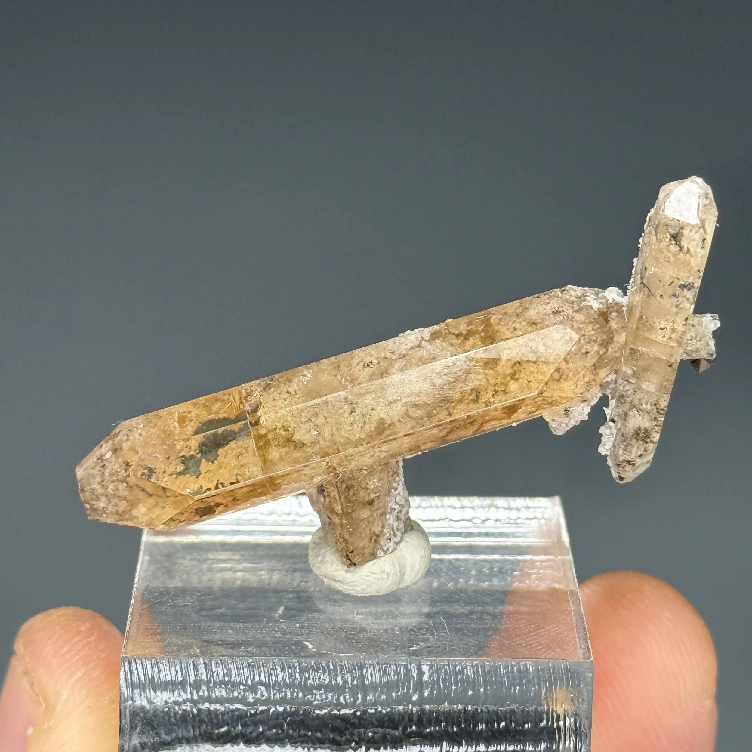 Topaz (repaired), Maynard's Mine, Thomas Range, Juab County, Utah, USA