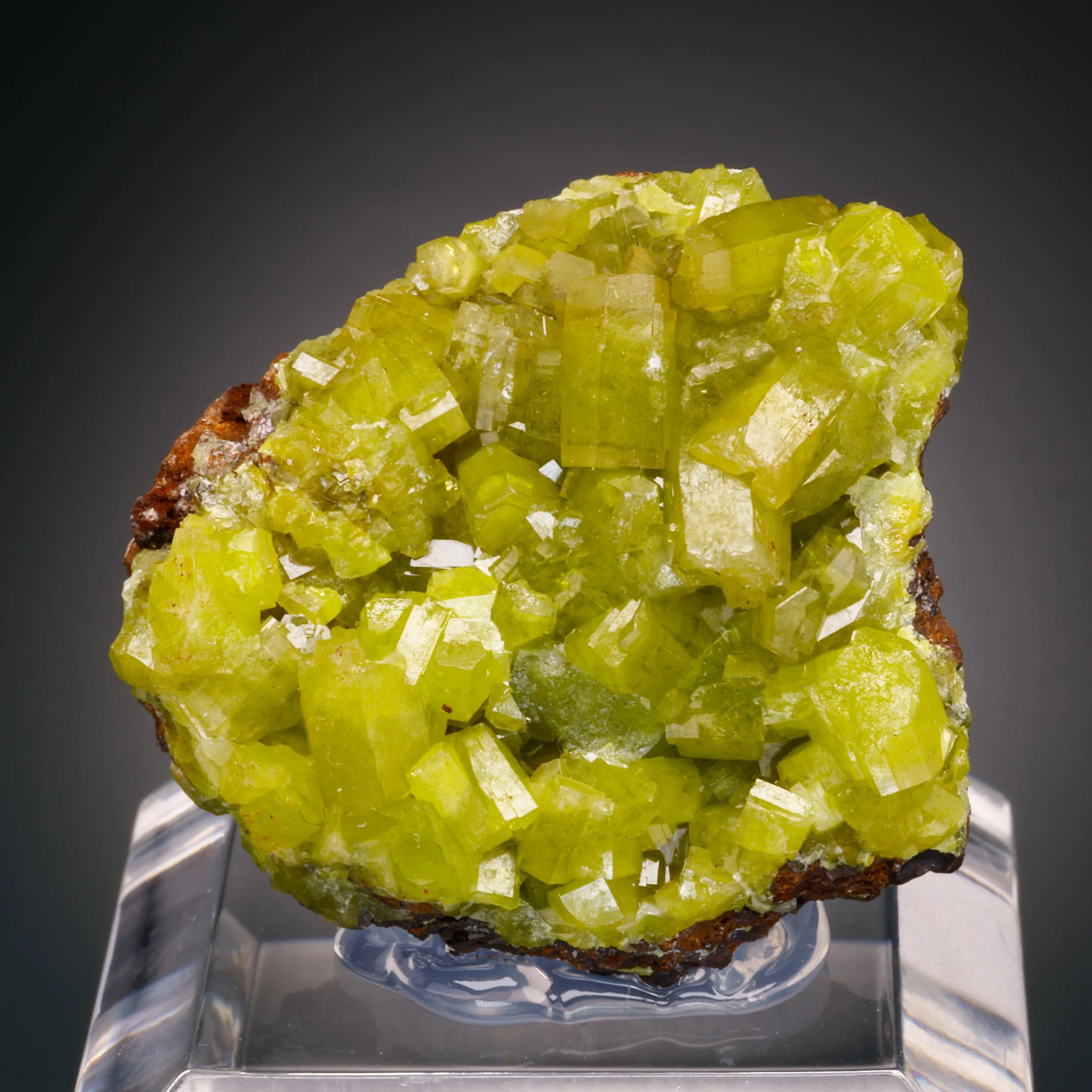 Pyromorphite, Yanga Koubenza, Mfouati, Bouenza Department, Republic of the Congo