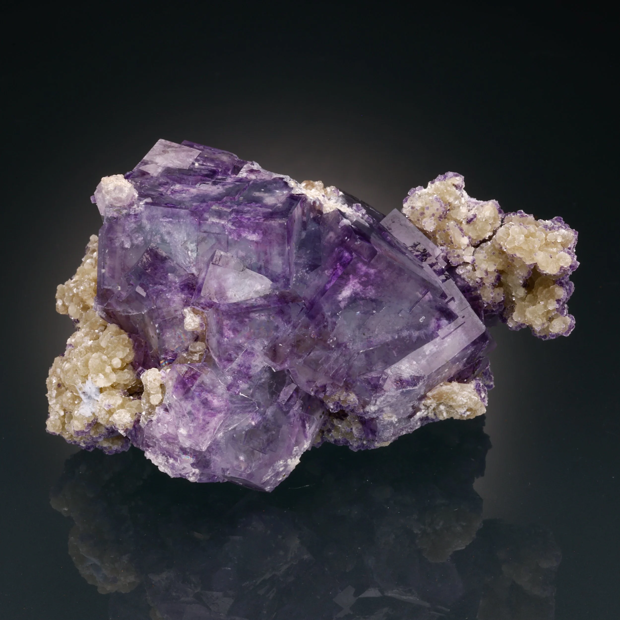 Fluorite, Muscovite, Yaogangxian Mine, Yizhang Co., Chenzhou, Hunan, China