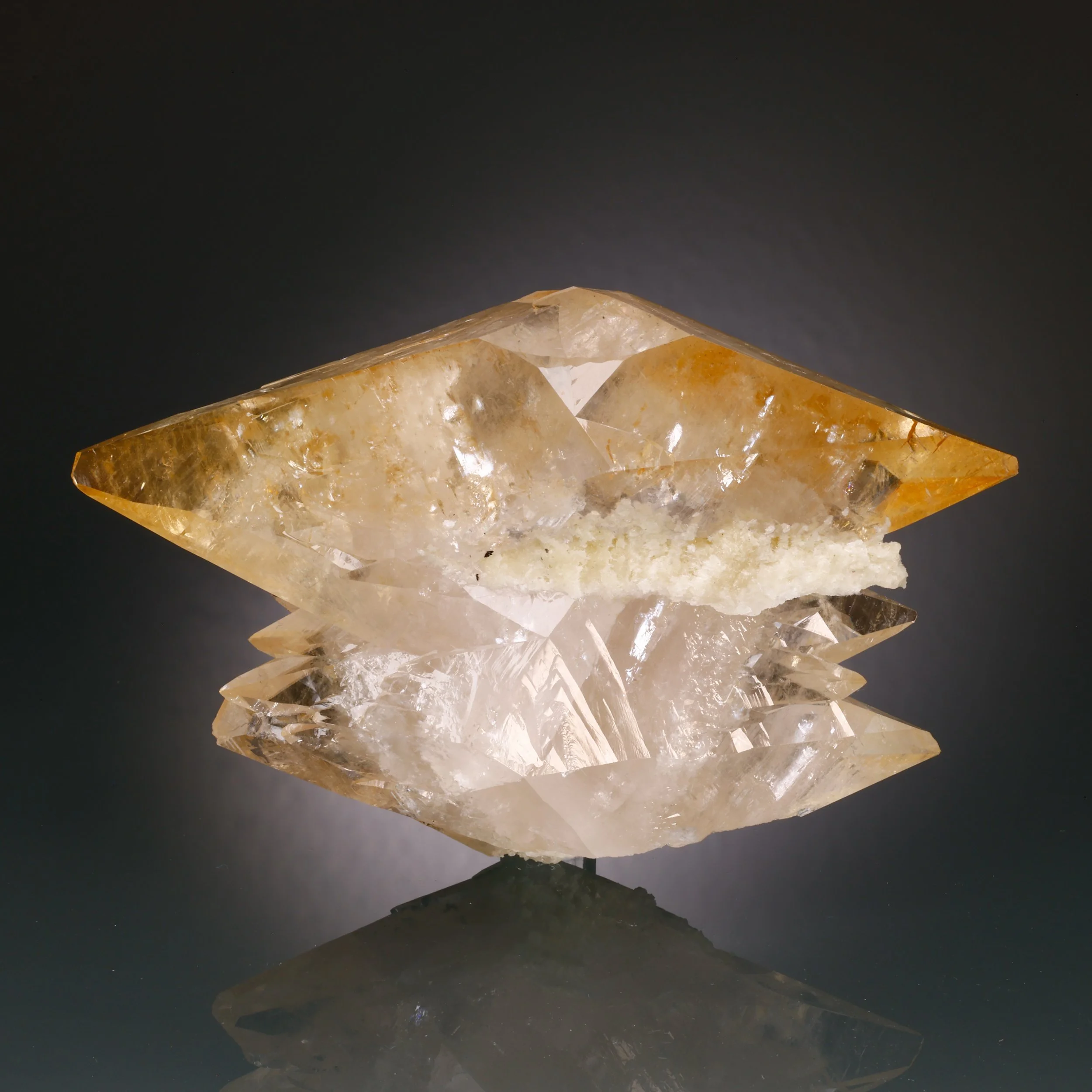 Calcite, Baryte, Elmwood Mine, Carthage, Smith Co, Tennessee, USA