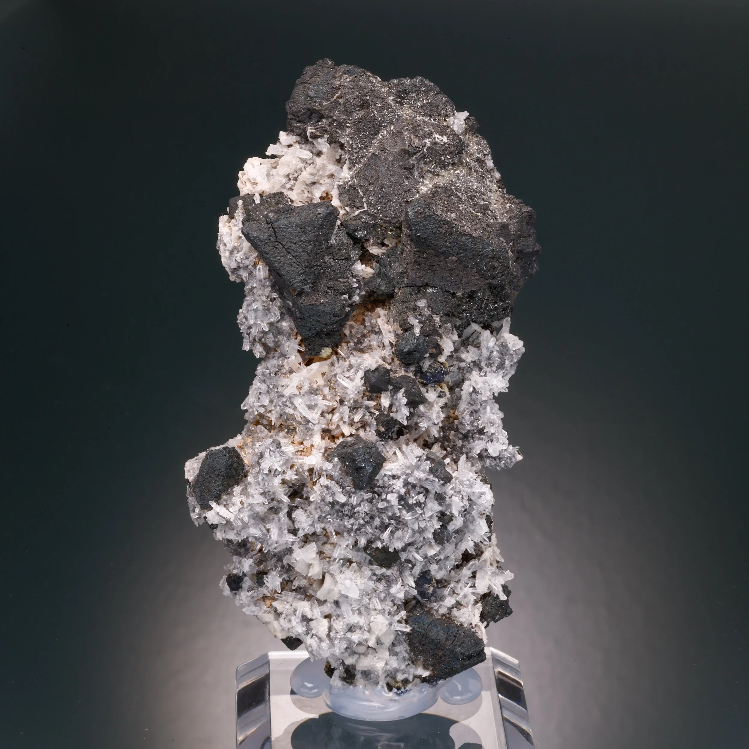 Tetrahedrite, Quartz, Dolomite, Tsumeb Mine, Tsumeb, Oshikoto Region, Namibia