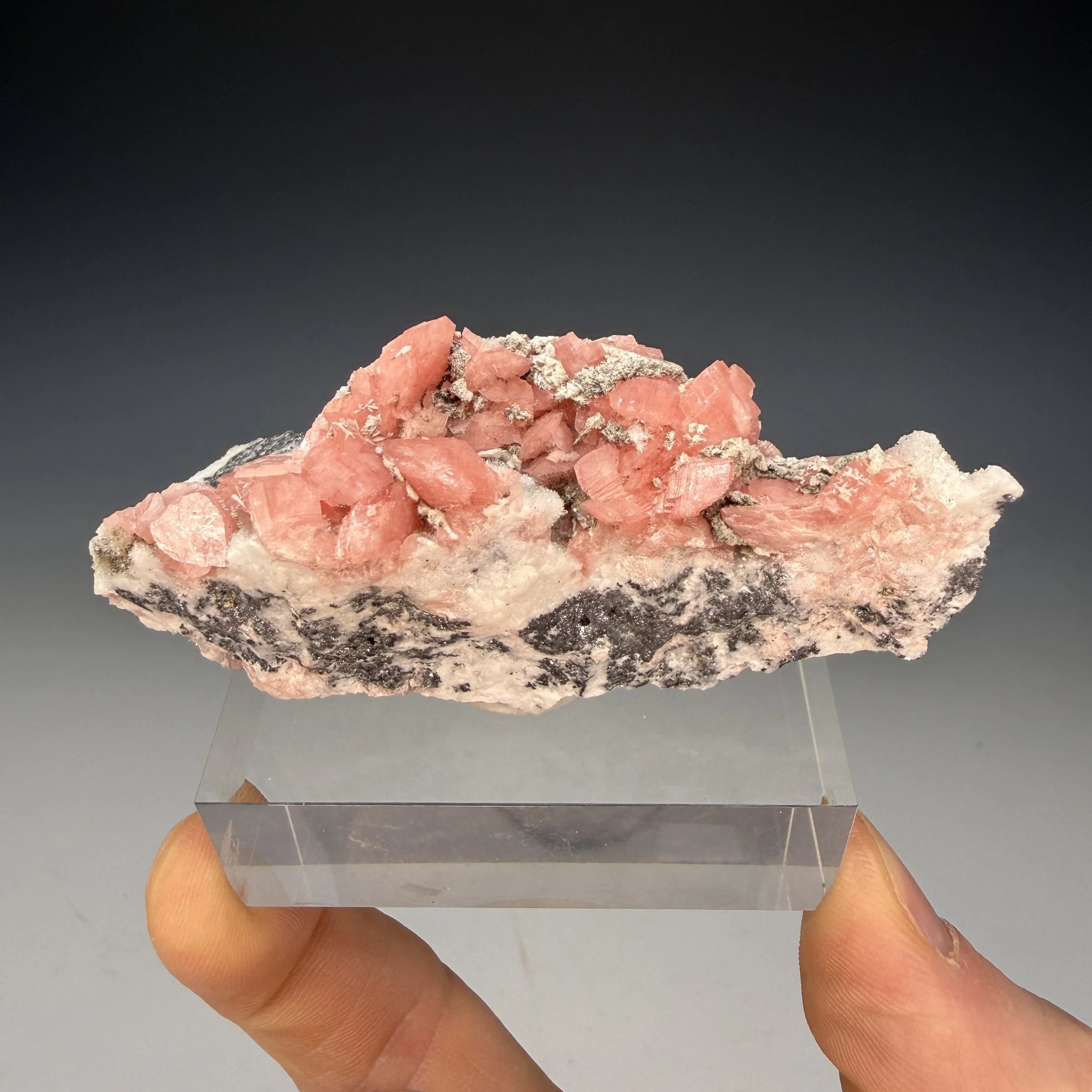 Rhodochrosite, American Tunnel Mine, Eureka Dist., San Juan Co., Colorado, USA
