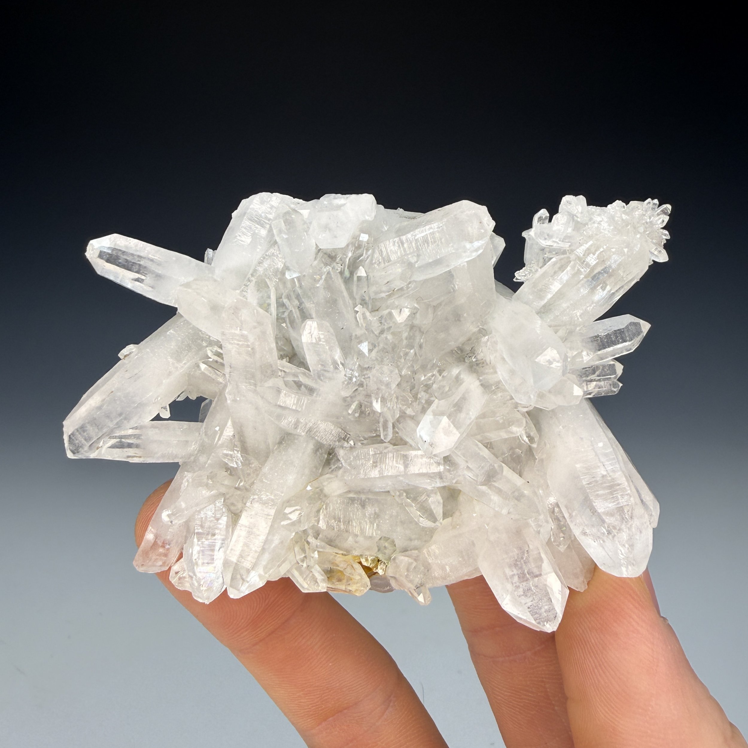 Quartz, Pyrite, Golden Crystal Claim, Ouray, Ouray County, Colorado, USA