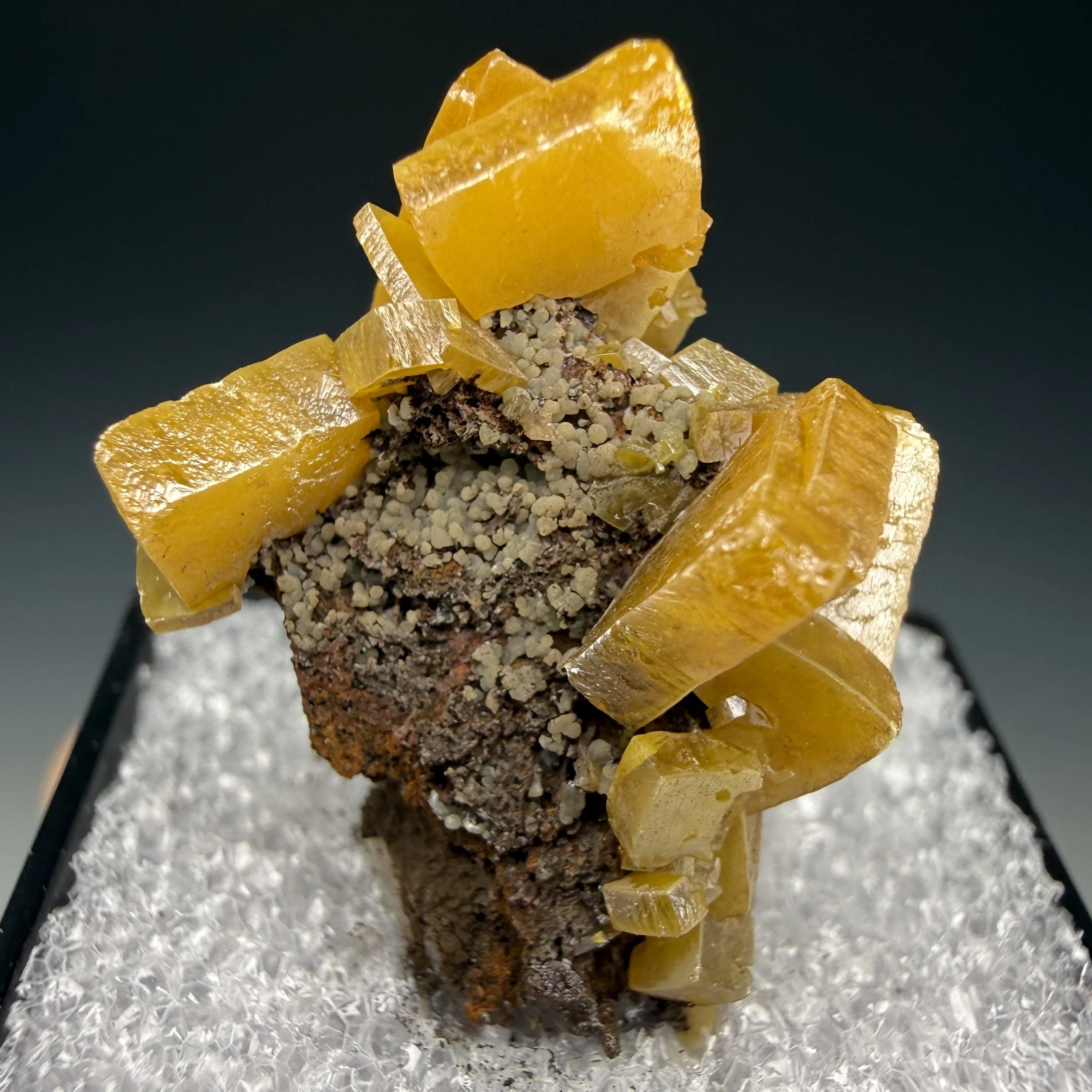 Wulfenite, Ojuela Mine, Mapimi, Durango, Mexico