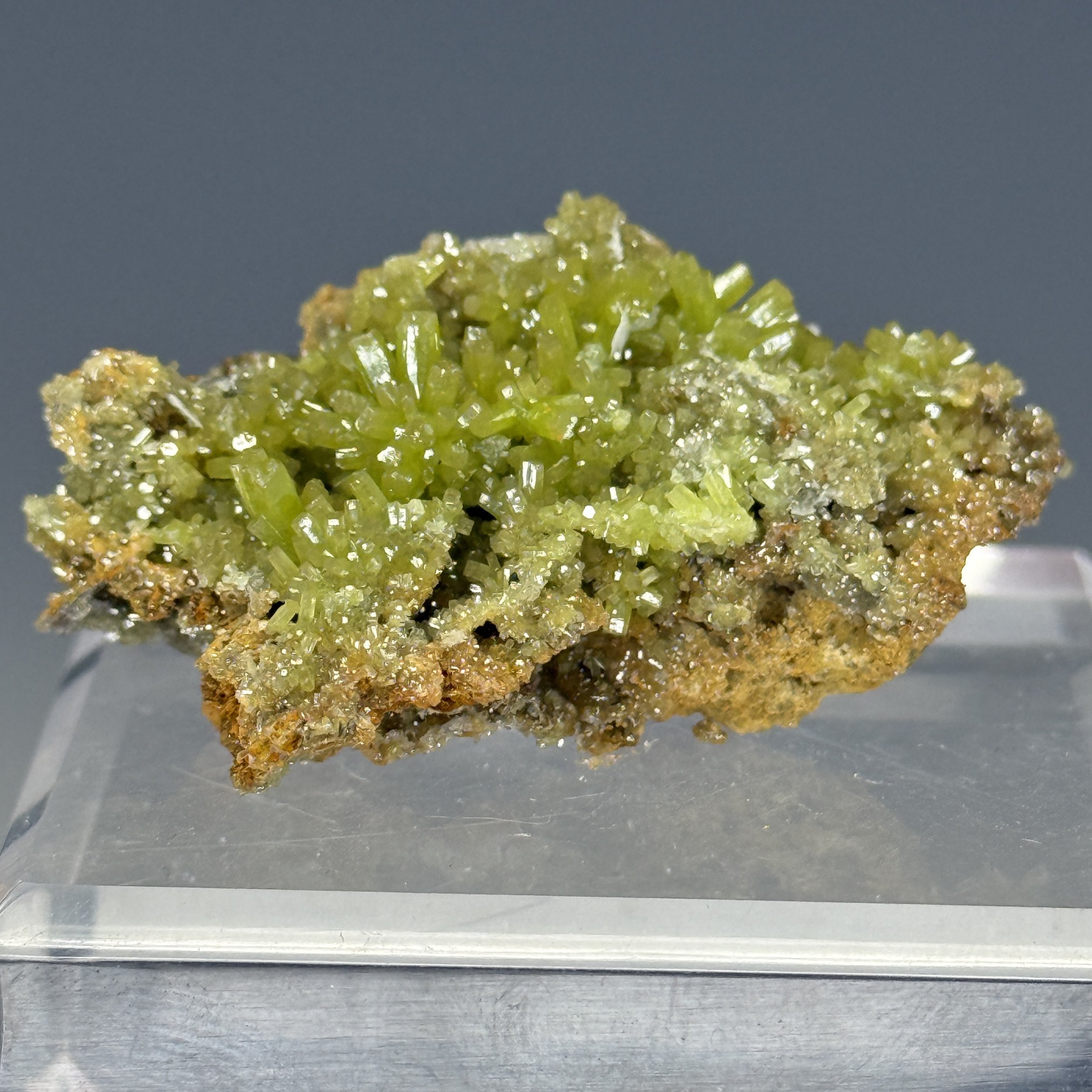 Pyromorphite, Daoping Mine, Gongcheng Co., Guilin, Guangxi, China