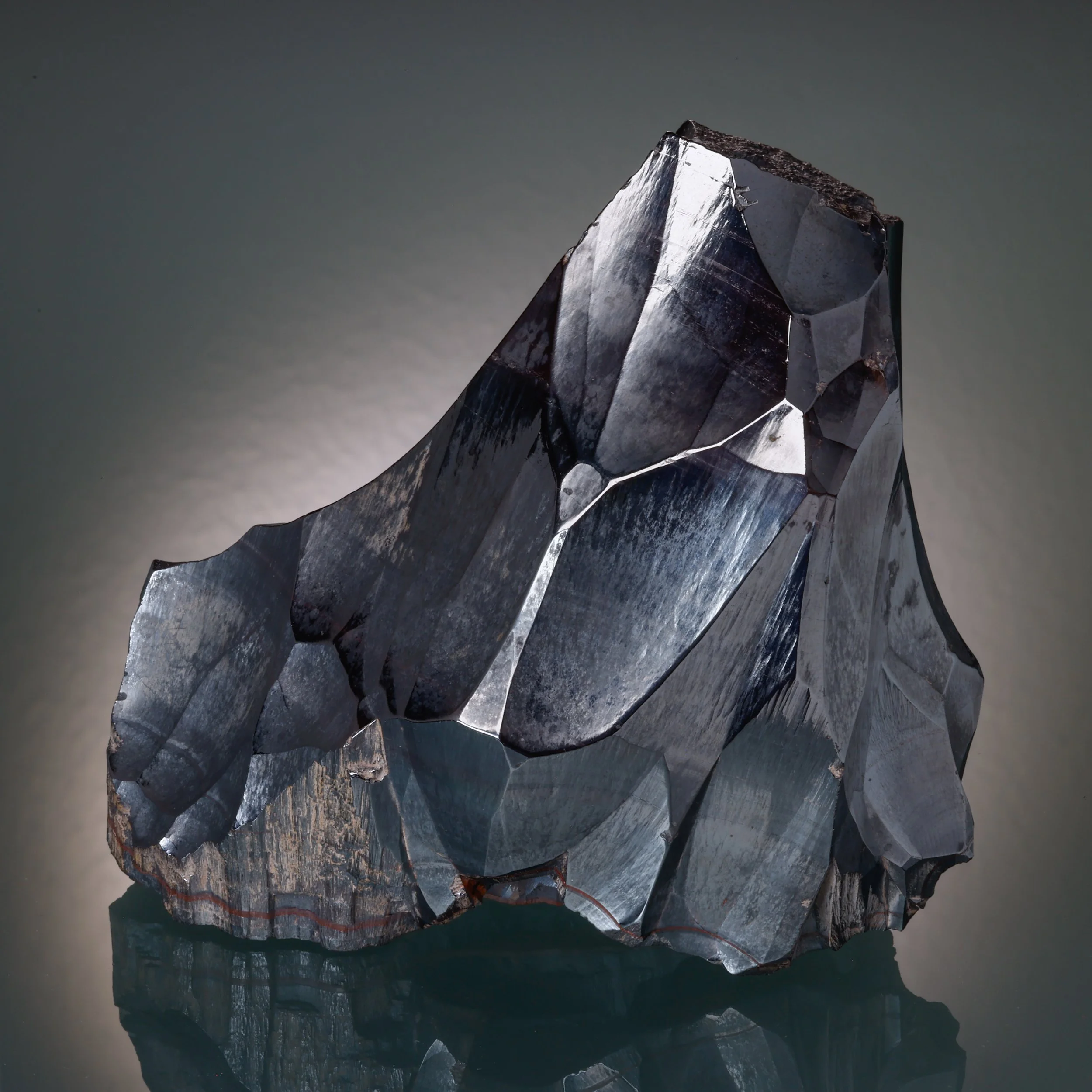 Hematite, Montreal Mine, Gogebic Range, Iron County, Wisconsin, USA