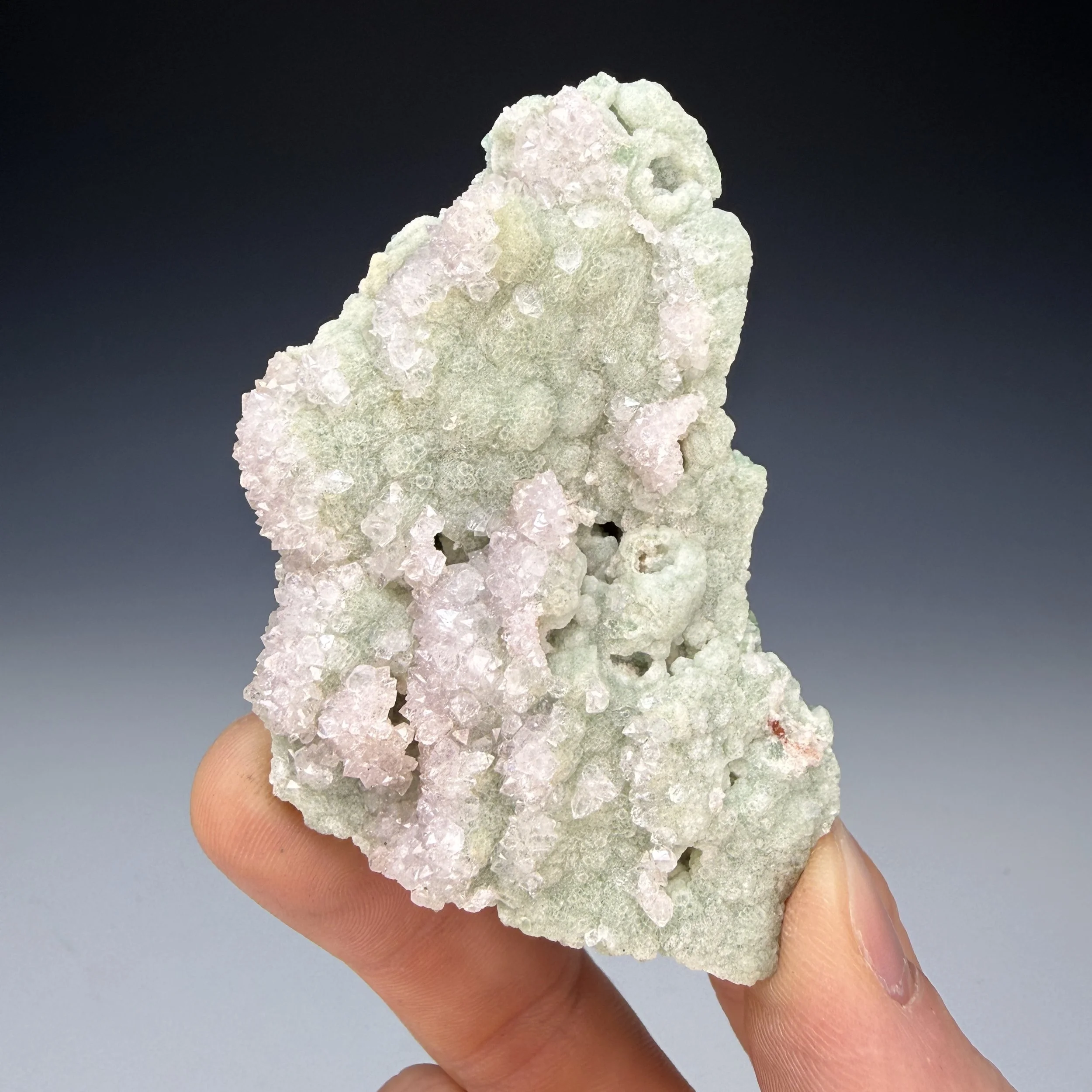 Fluorite, Amethyst, Nancy Hanks Mine, Unaweep Canyon, Mesa County, Colorado, USA