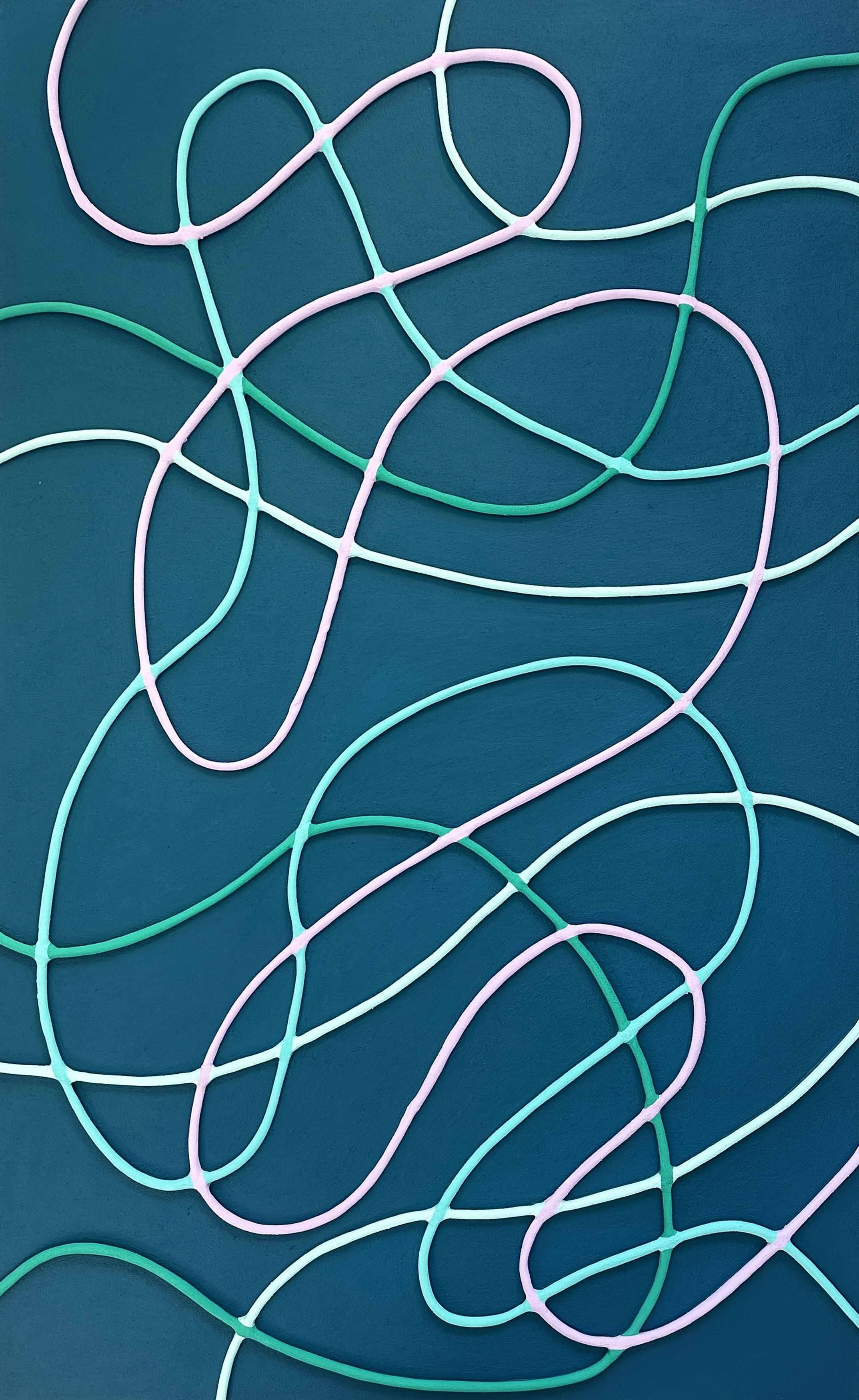 Don't Blend In, 2026, 72 x 36"   Private Collection 