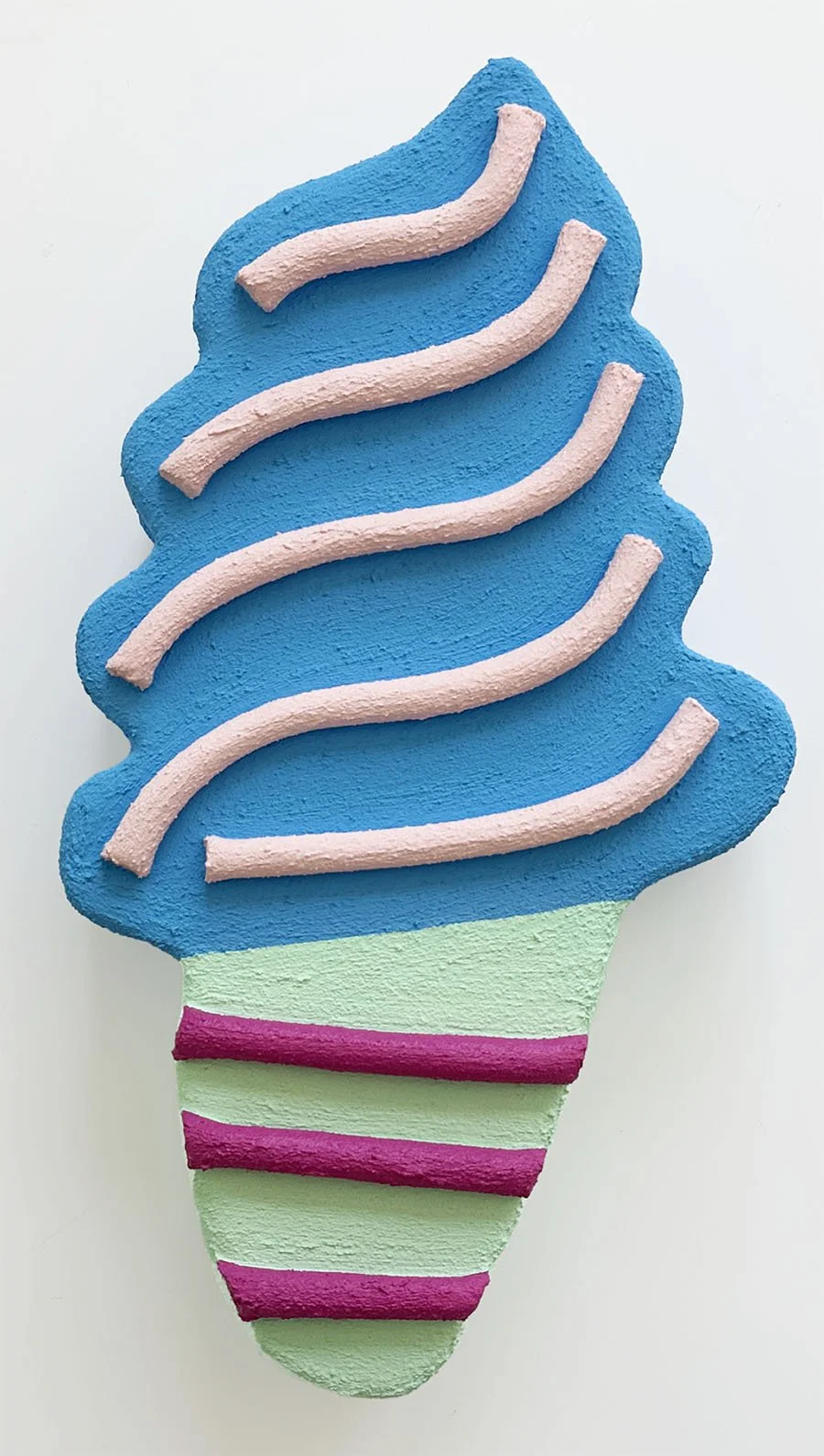 Ice Cream No. 67, 2025, 11 x 6"     On View at PxP Contemporary.    