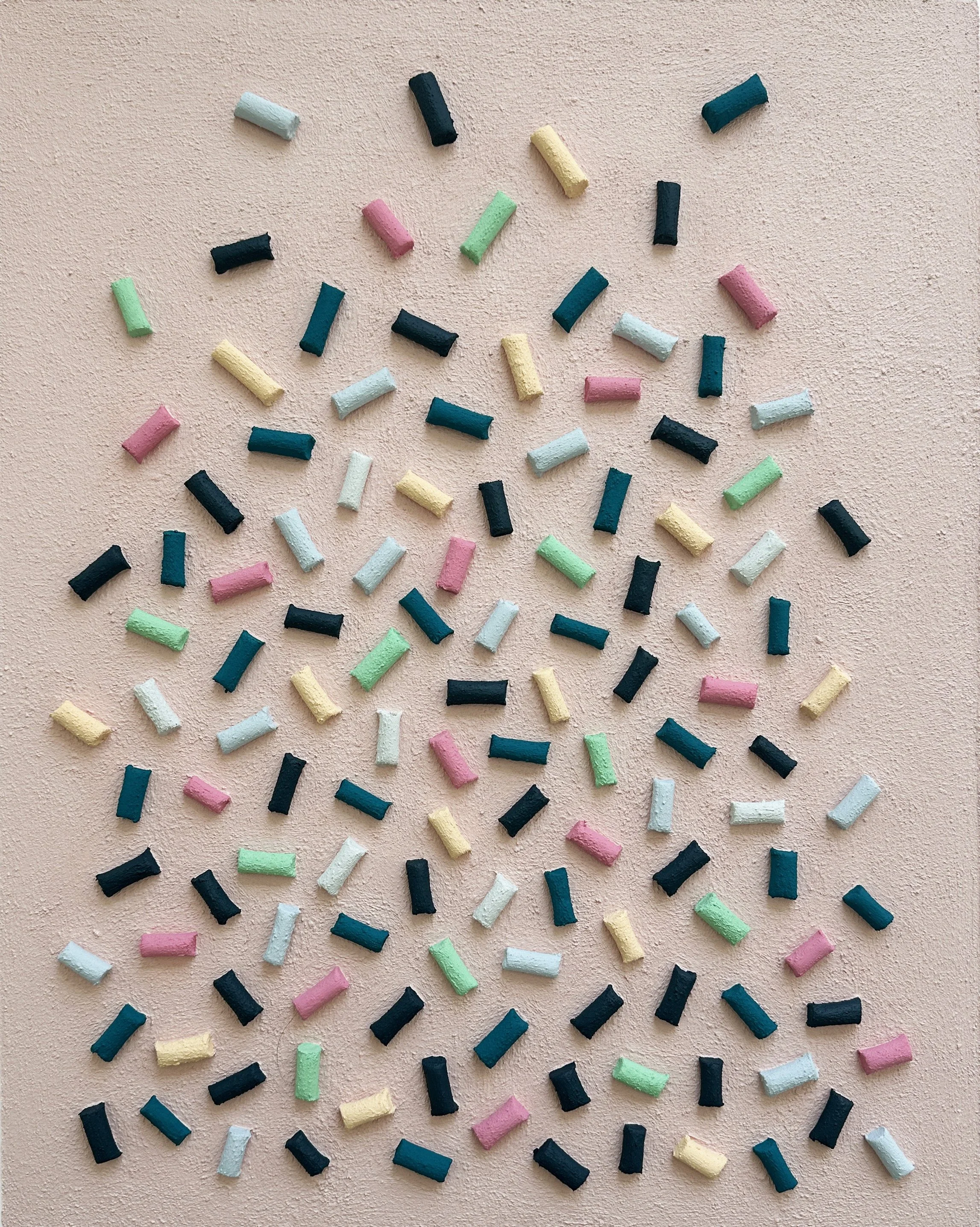 Sprinkles No. 6, 2025, 20 x 16"   
 Private Collection 