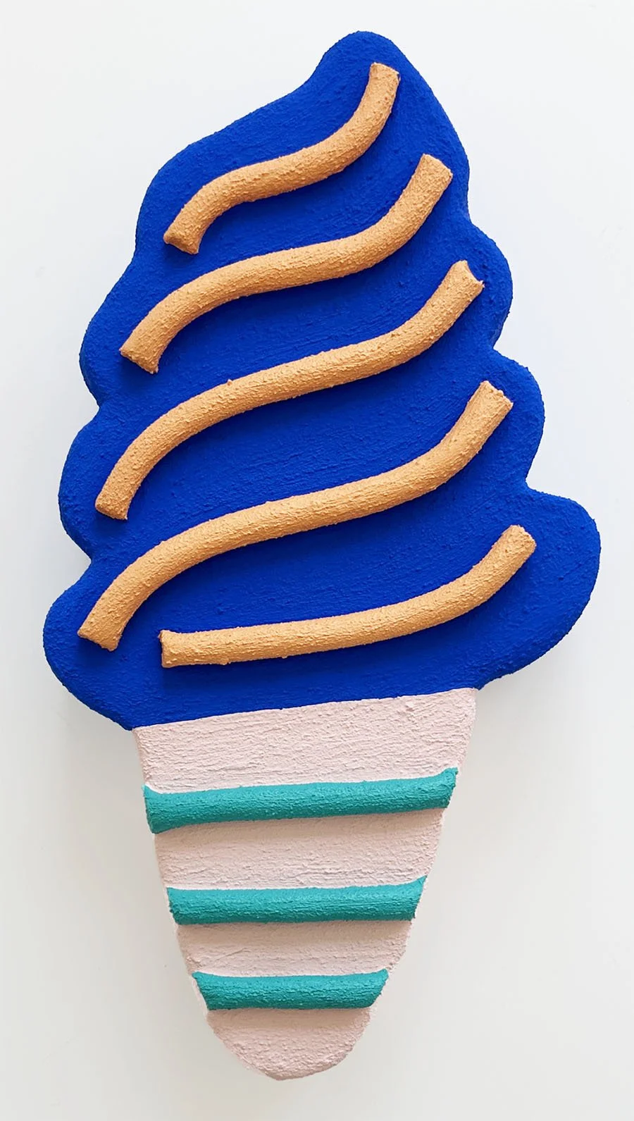 Ice Cream No. 69, 2025, 11 x 6"     On View at PxP Contemporary.    