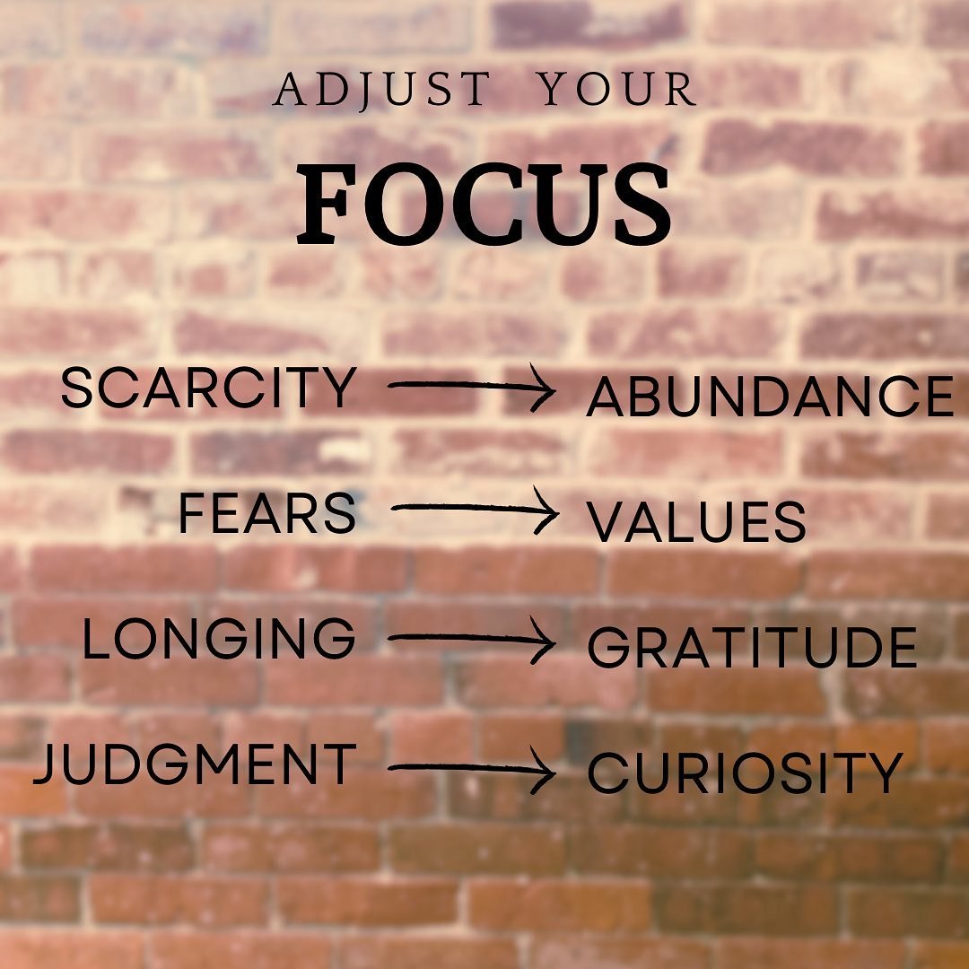 Will you try to shift your focus?