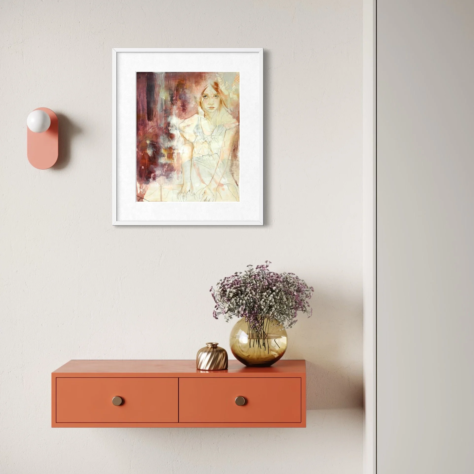 ELIZABETH DYER.THE QUIET INBETWEEN.OIL ON WALLPAPER.ELIZABETHDYER.CANADIAN ARTIST.2.JPG