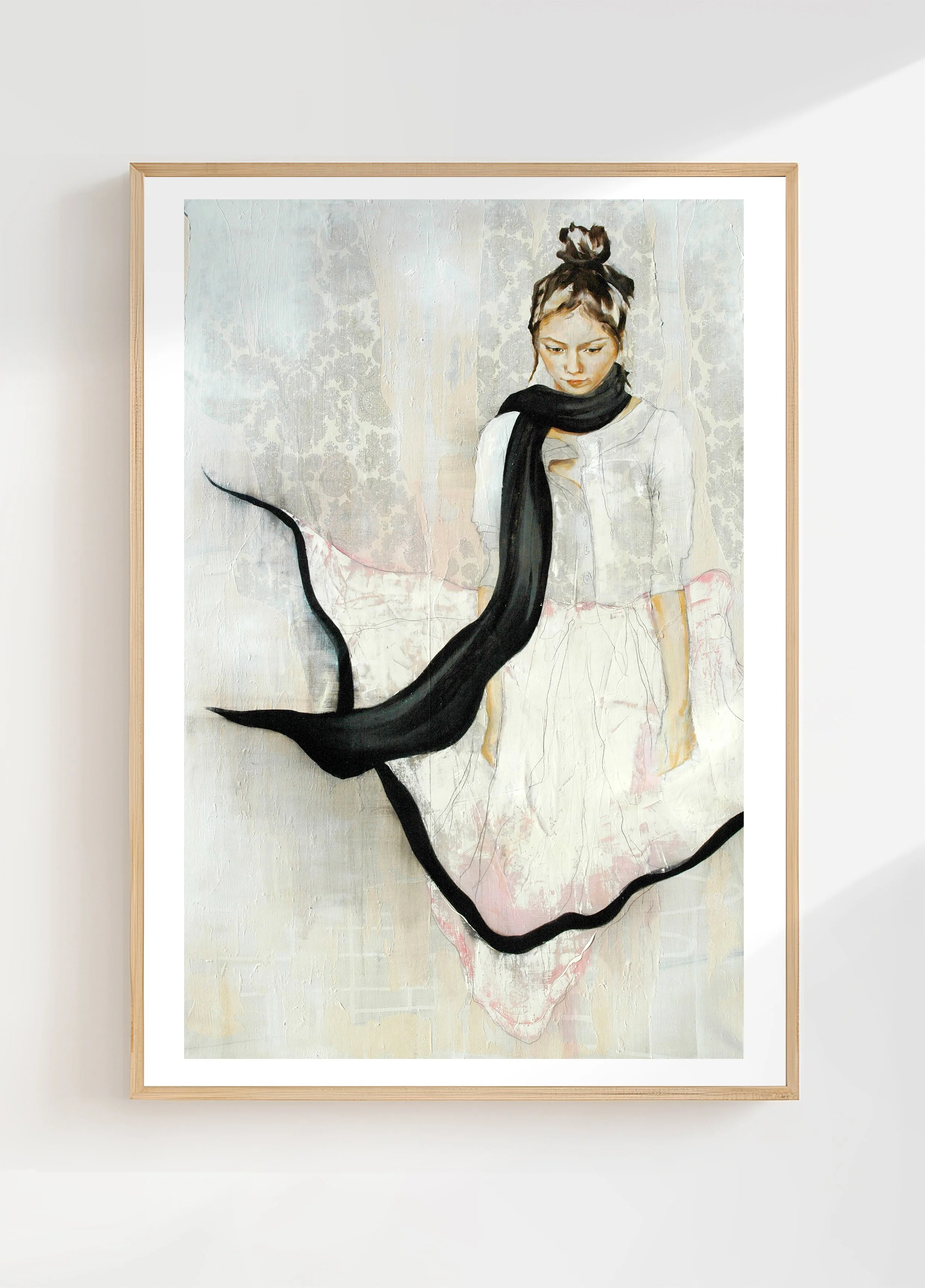 Floating in Air Print