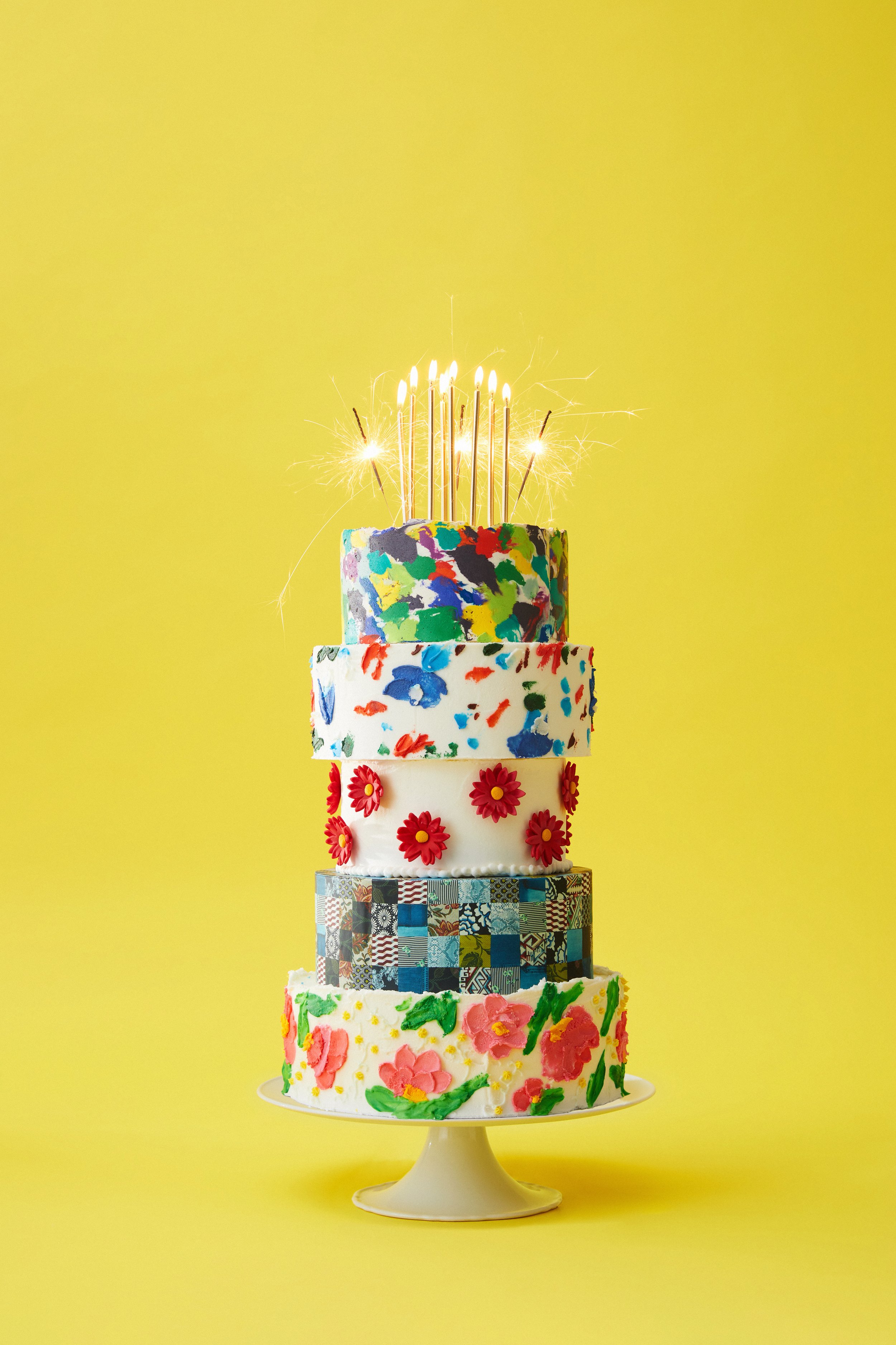 Desigual Birthday Cake