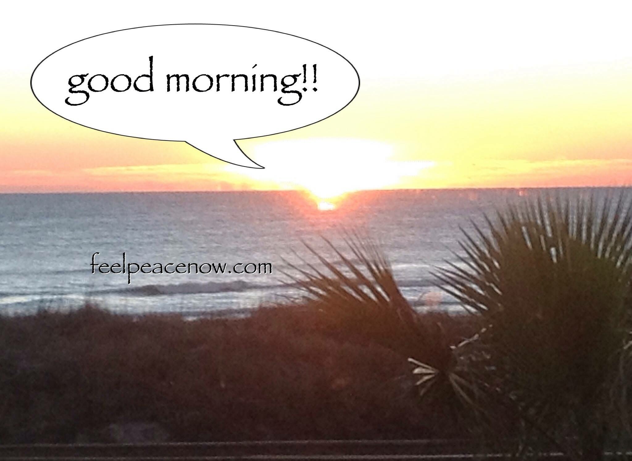 Why I wake early