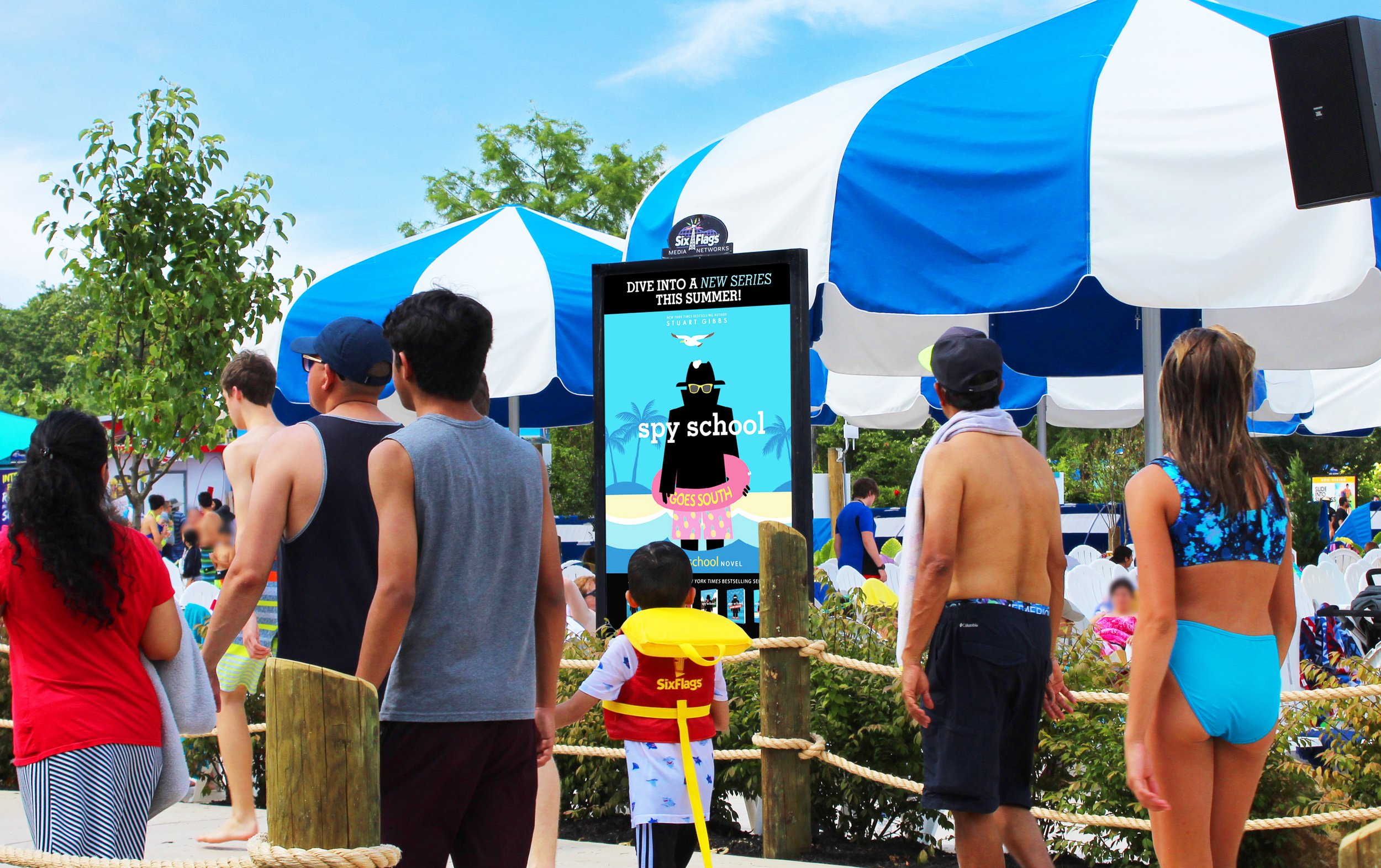 Theme park endemic signage created by adhering to each of our partners' unique brand guidelines.