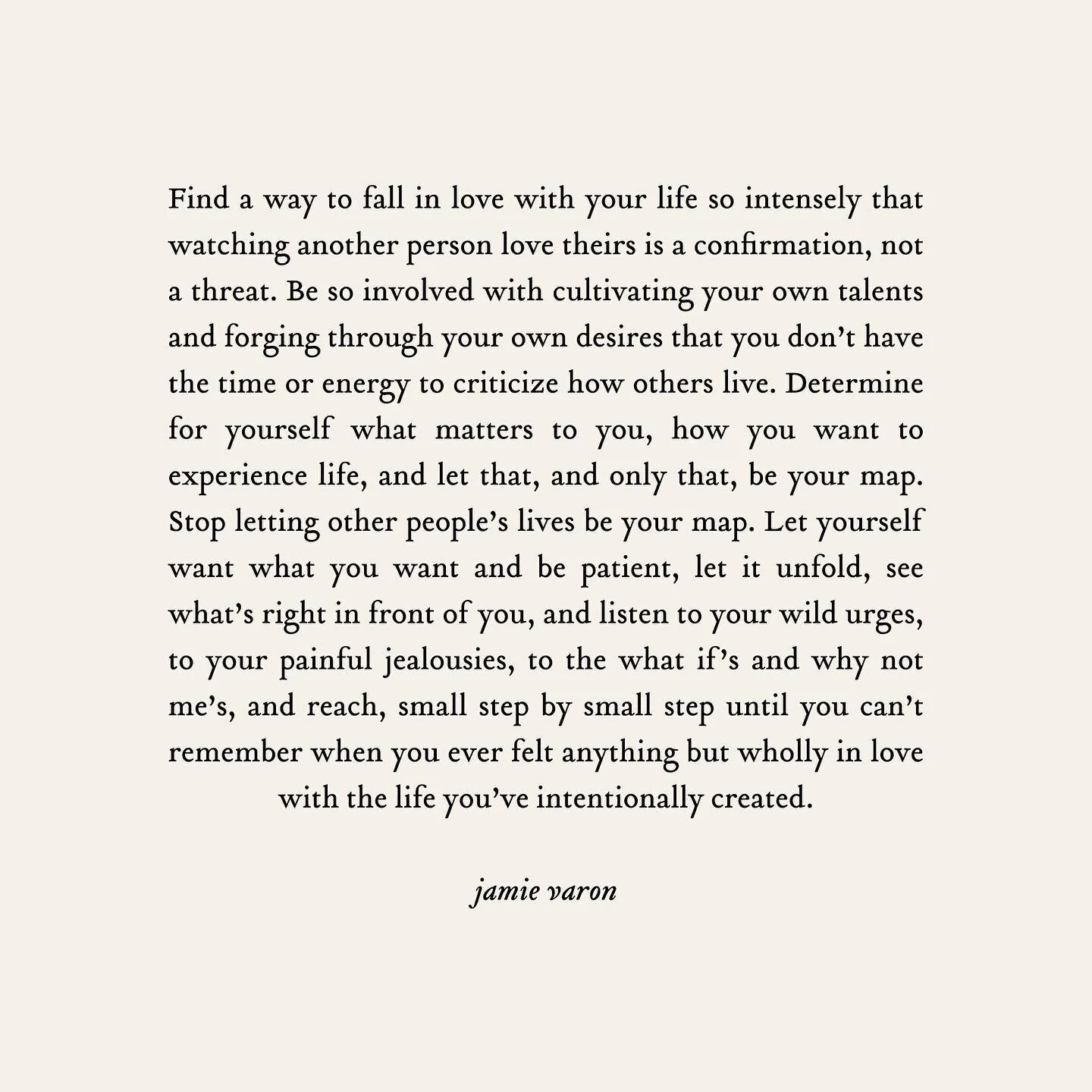 I wrote this back in 2019 and since then it has been the North Star in my life. I don&rsquo;t always master it, but I always return to it, and that&rsquo;s the real trick. Not getting it all perfect, but at the very least, coming back to what matters