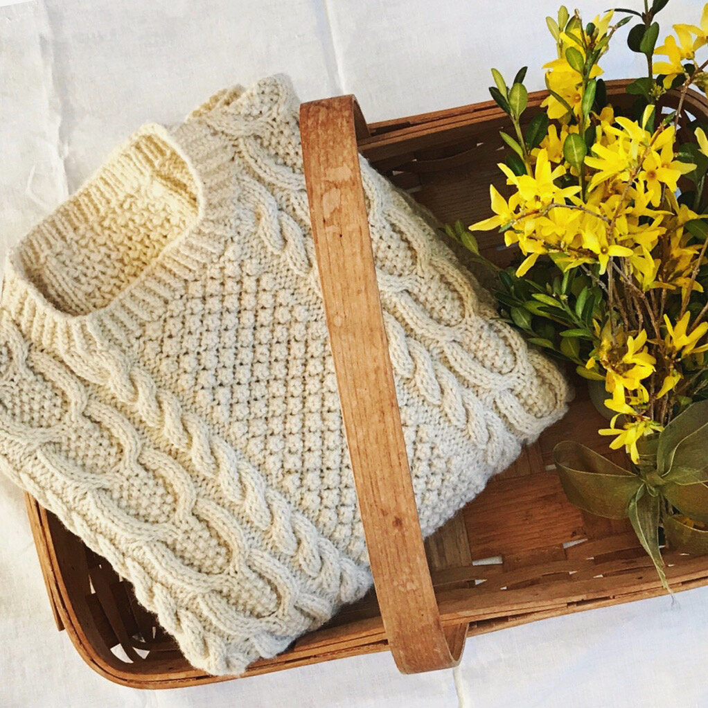 Adult Aran Sweaters * Pattern #20 — Yankee Knitter Designs