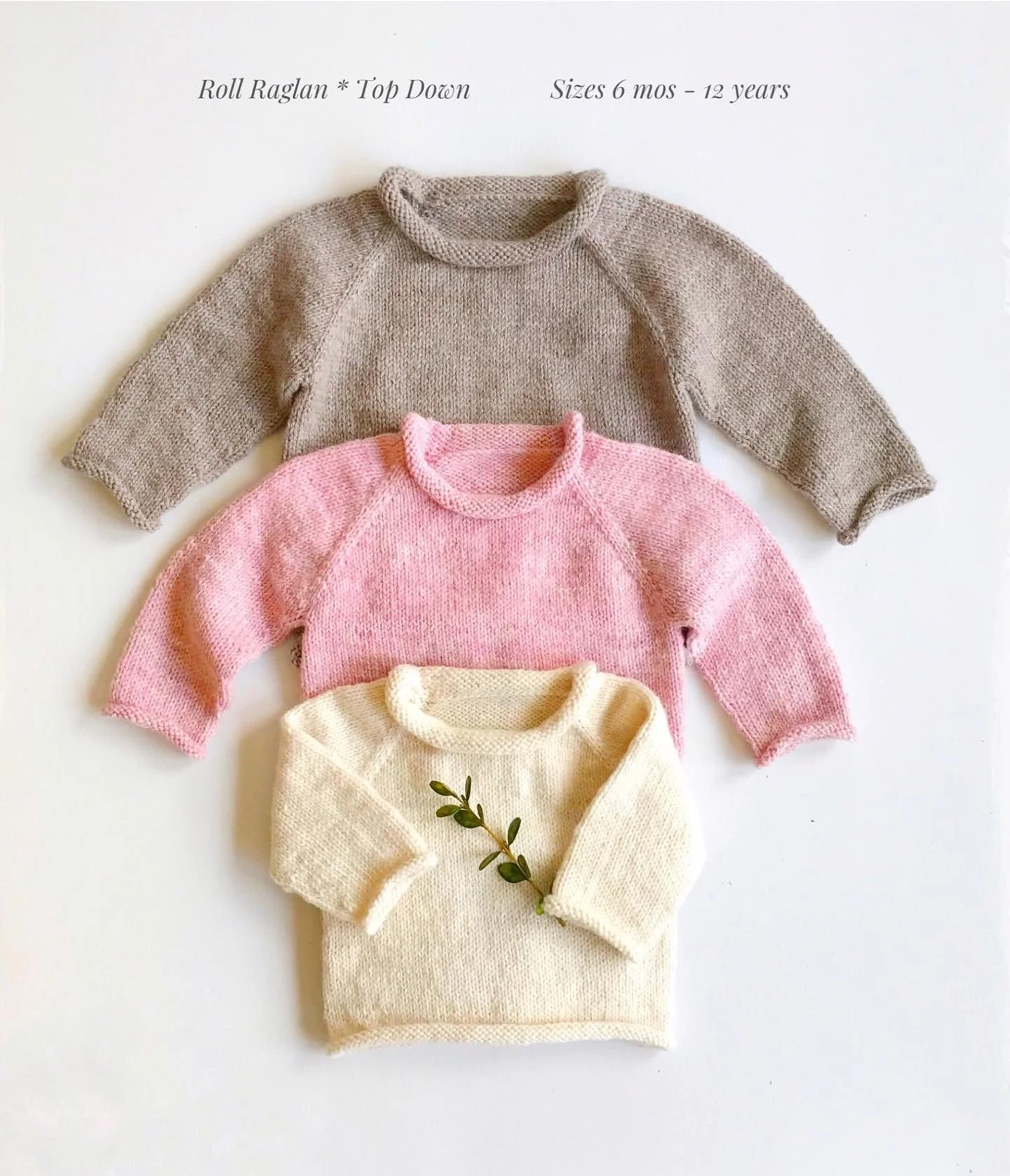 Top Down Roll Raglan for Kids * #37