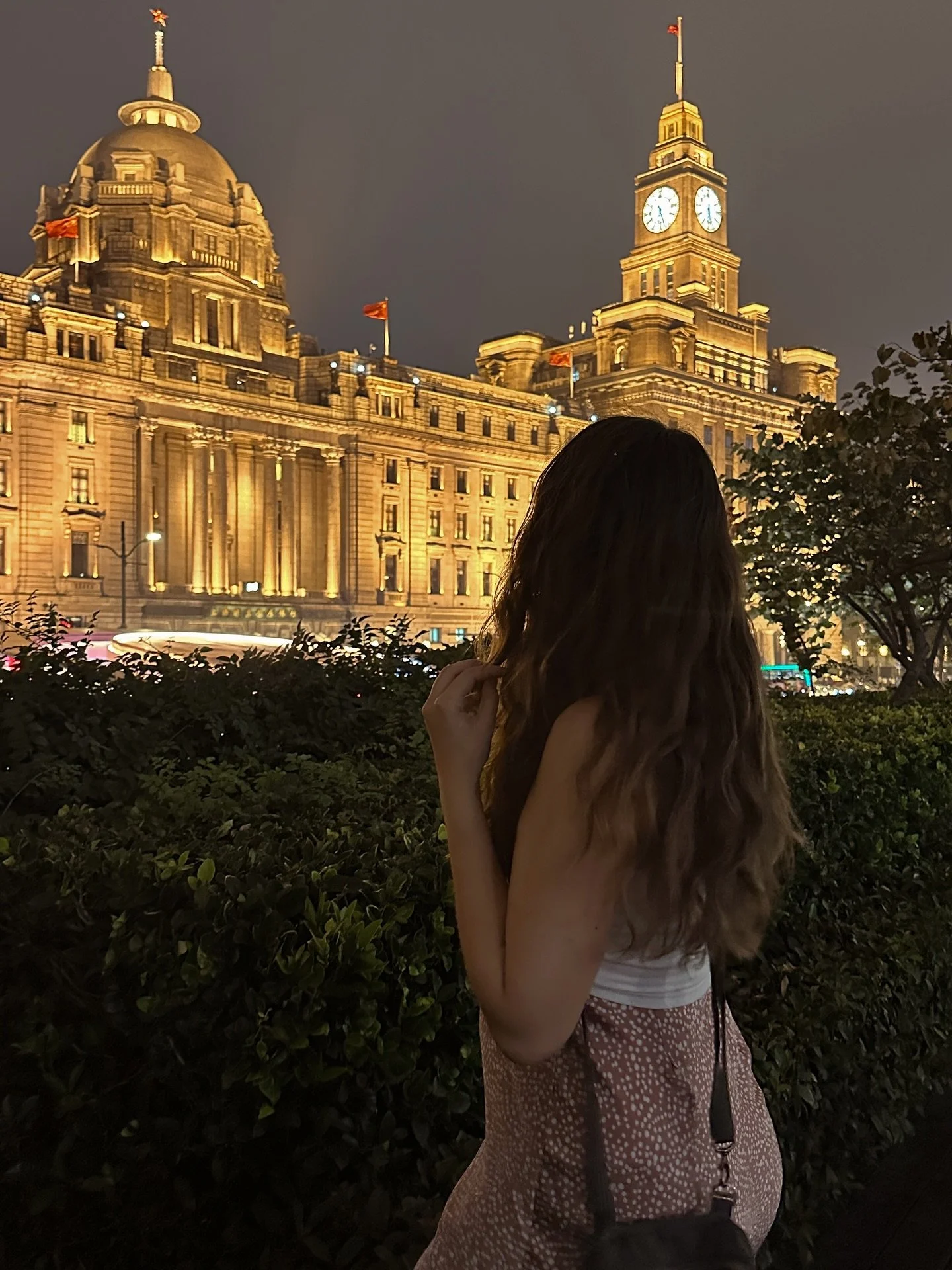 First impressions of Shanghai with @kylefcords &mdash; the Bund is stunning. All of the crazy light art, skyscrapers, and exhibits around the water look otherworldly at night. And of course we ended up at Shanghai Disney today (why not?) and favorite