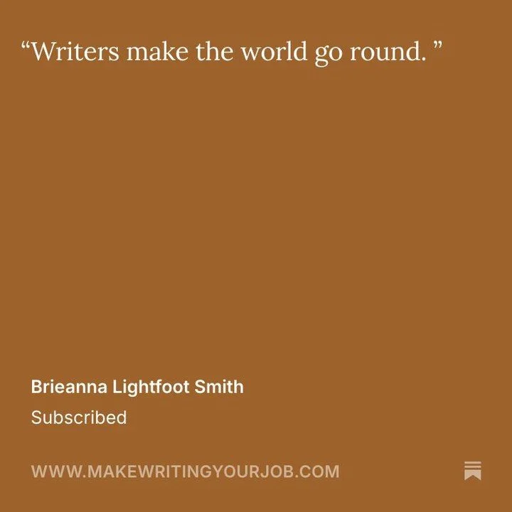 They truly do! Welcome to ✍️ Make Writing Your Job, Brieanna :)