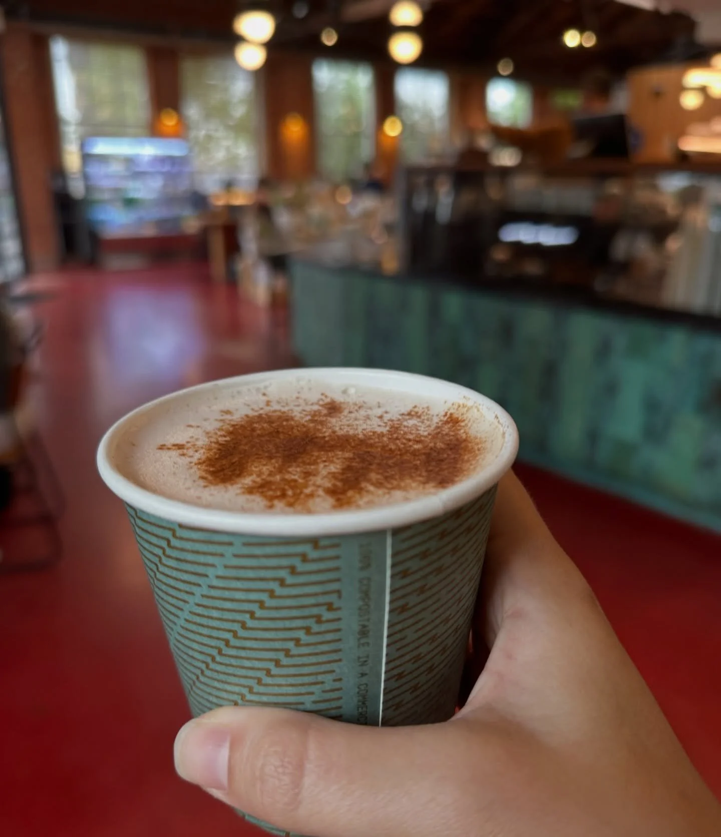 🫖 morning chai latte at Sightglass to kick off a day of wandering around LA
