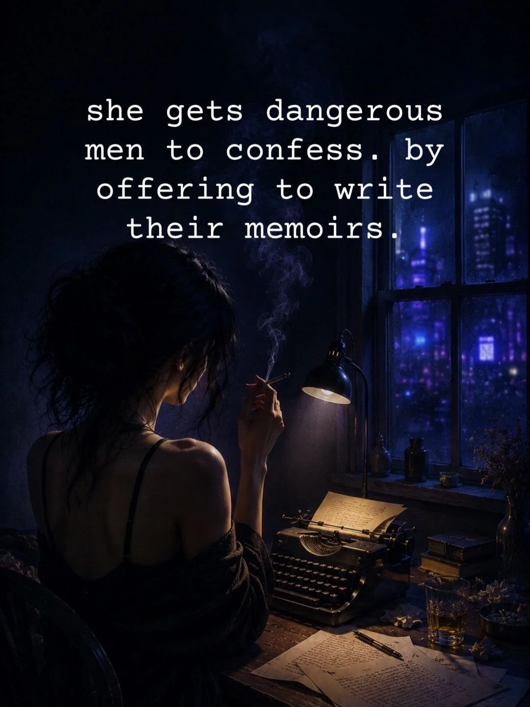 📕 read chapter one of LET ME BE YOUR GHOST for free at the link in my bio &mdash; a romantic thriller you won&rsquo;t want to put down #bookstagram #romance #darkromance