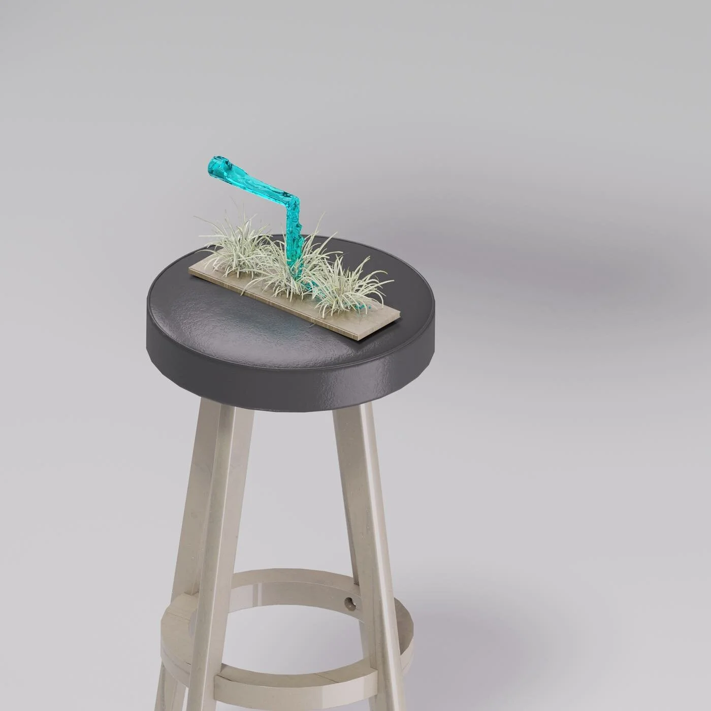 More #3dart with #blender3d I'm noticing a very fine line between visual design and physics.