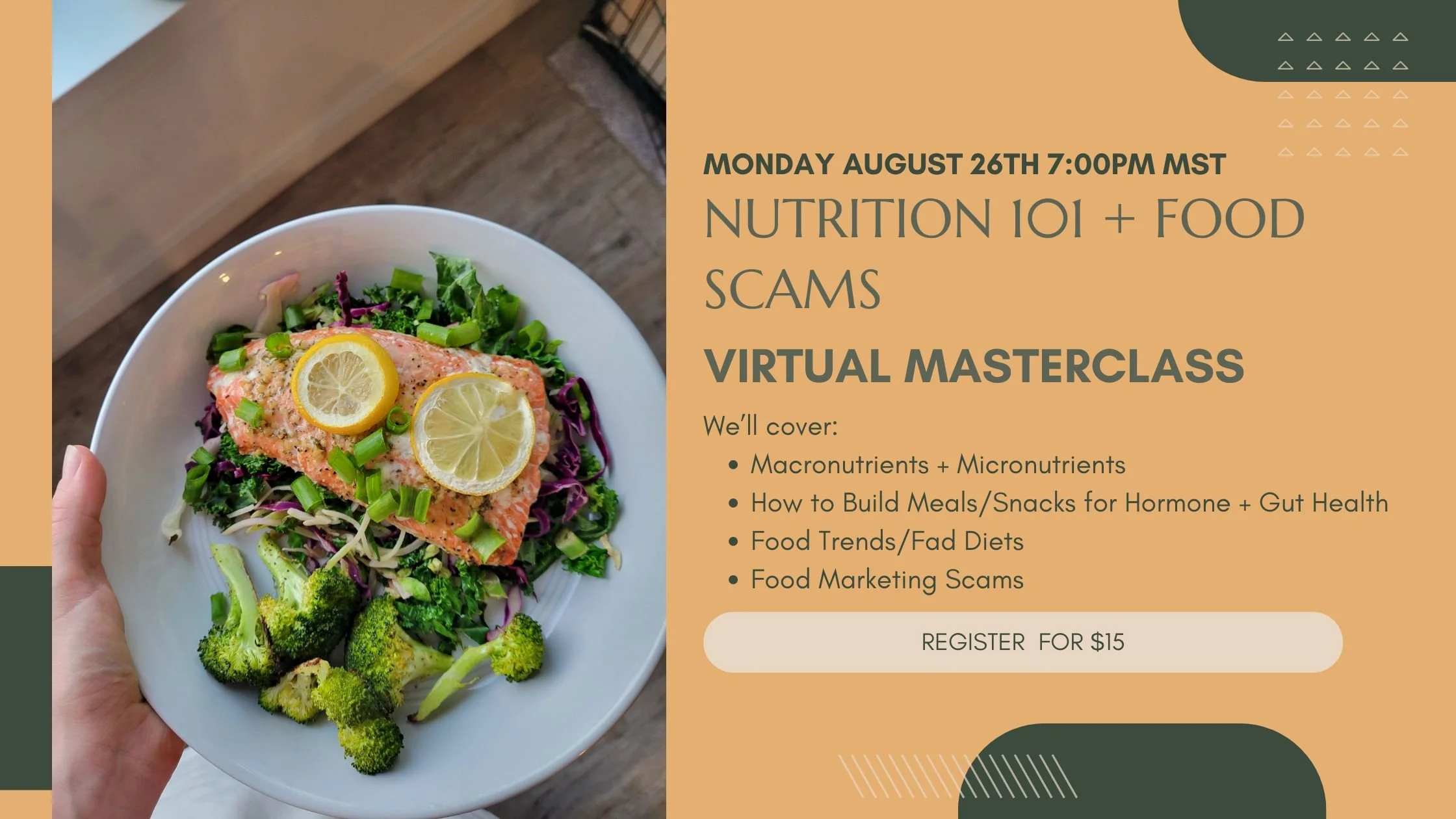 Nutrition 101 + Food Scams