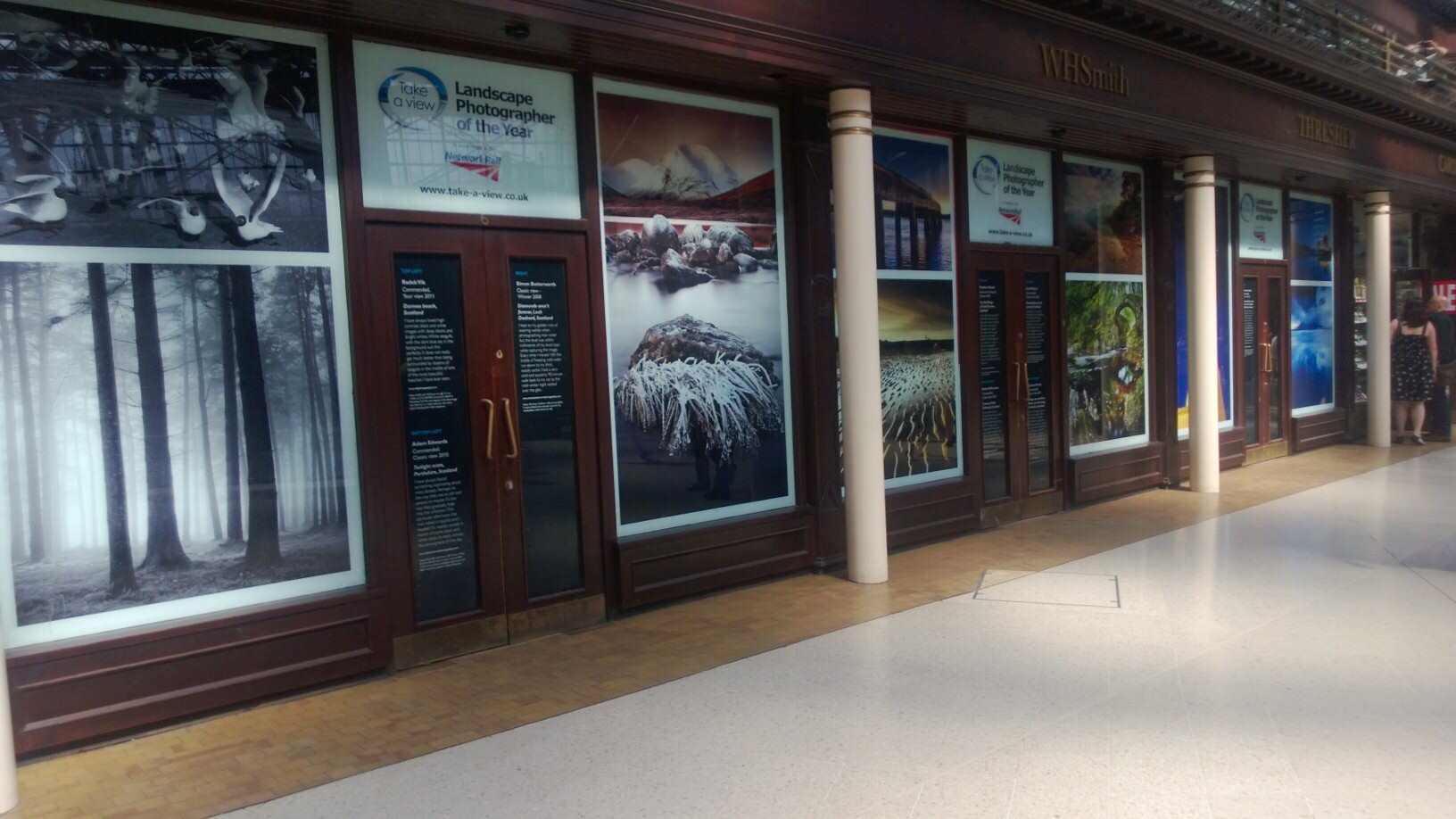 Glasgow Central Station Exhibition - Image courtesy of Network Rail