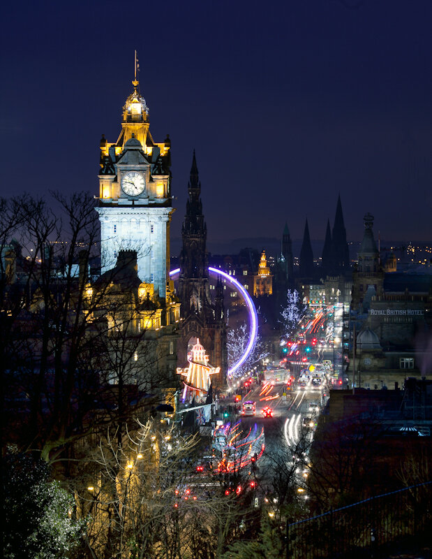 Princes Street from Calton Hill