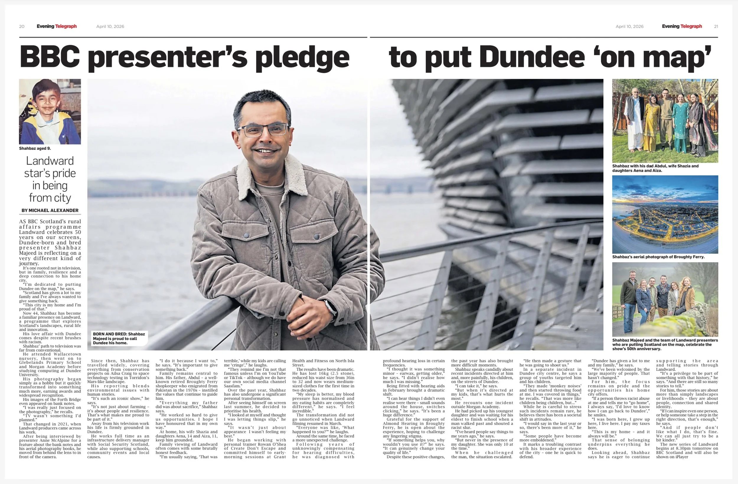 Dundee Evening Telegraphy - 10th April 2026