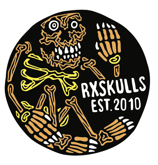 “I would say that stickers have directly influenced the direction of my life in almost every way you can think of.” - RX Skulls