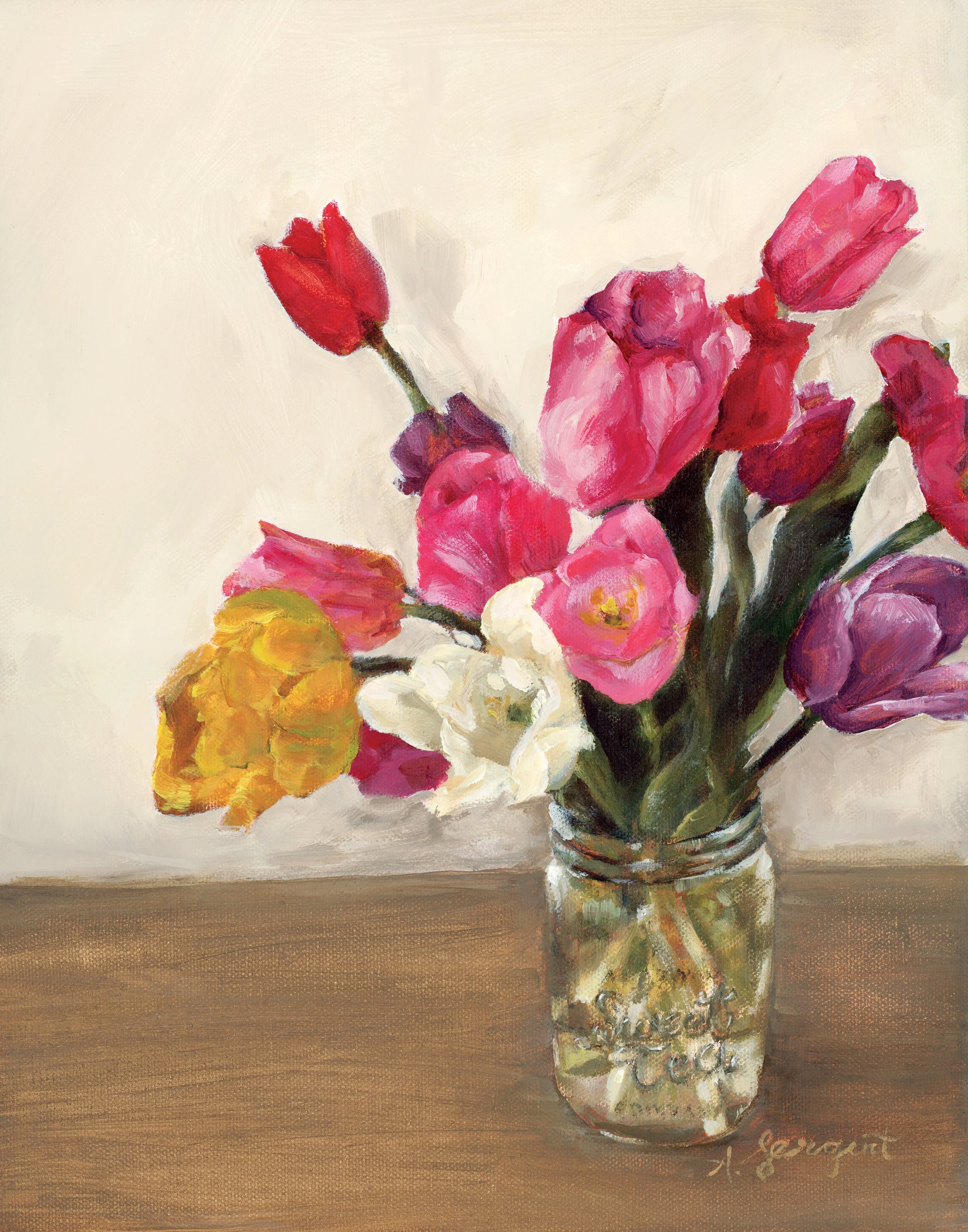 "Friendship Road" - Canvas Print