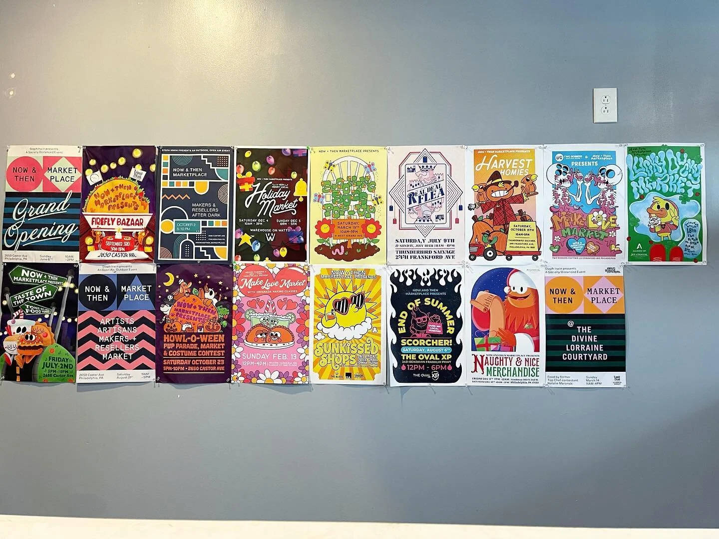 2 years of Now + Then Marketplace 💕18 markets in 24 months 🛍️ Grateful for all our wonderful vendors, spaces, and supporters 🌸