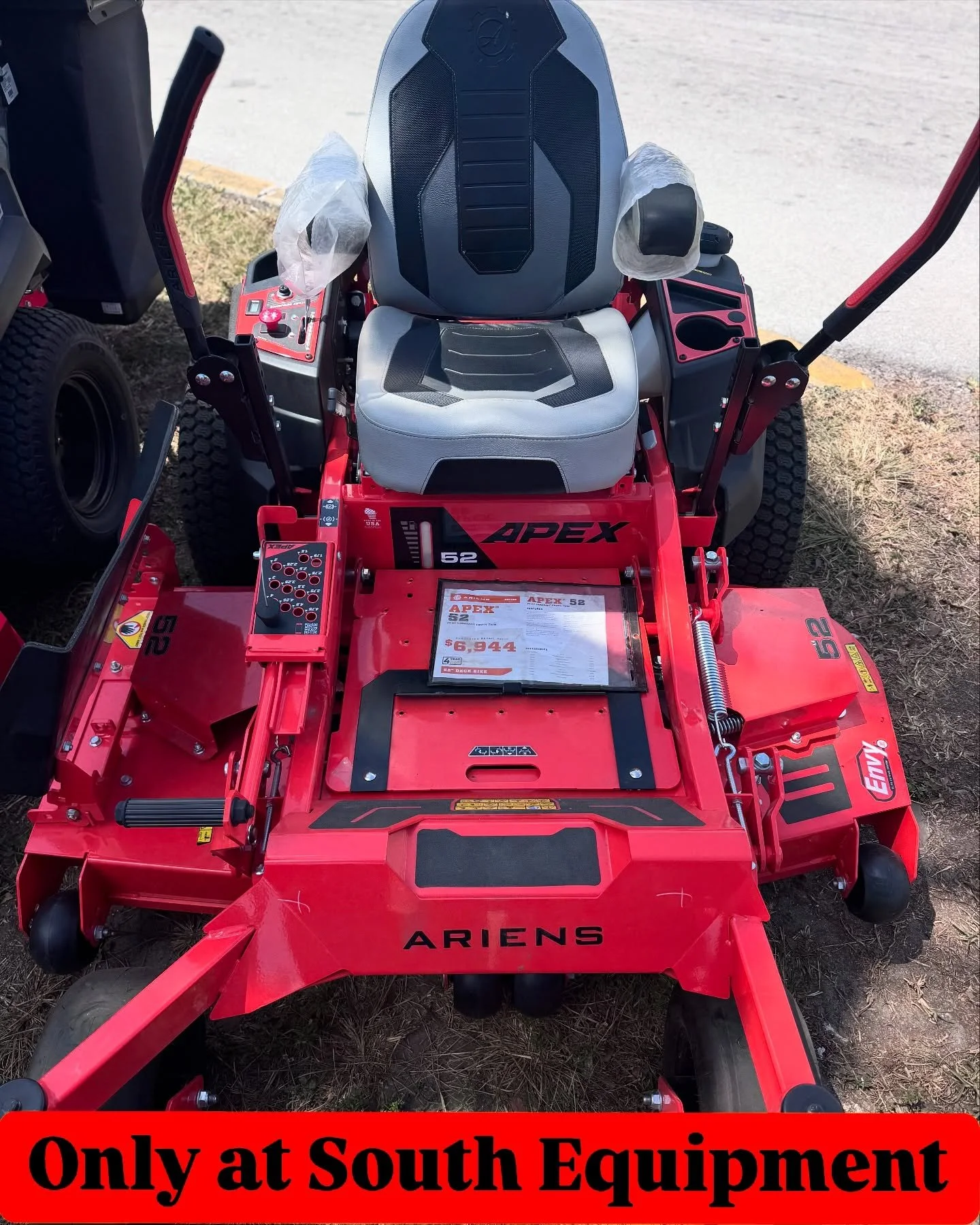 🔥 Ariens APEX 52&rdquo; Zero-Turn Mower &ndash; Commercial-Grade Performance for Your Lawn! 🔥
📍 Location: 19800 SW 177th Ave, Miami, FL 33187

Take your lawn care to the next level with the Ariens APEX 52&rdquo; Zero-Turn Mower. Designed for homeo
