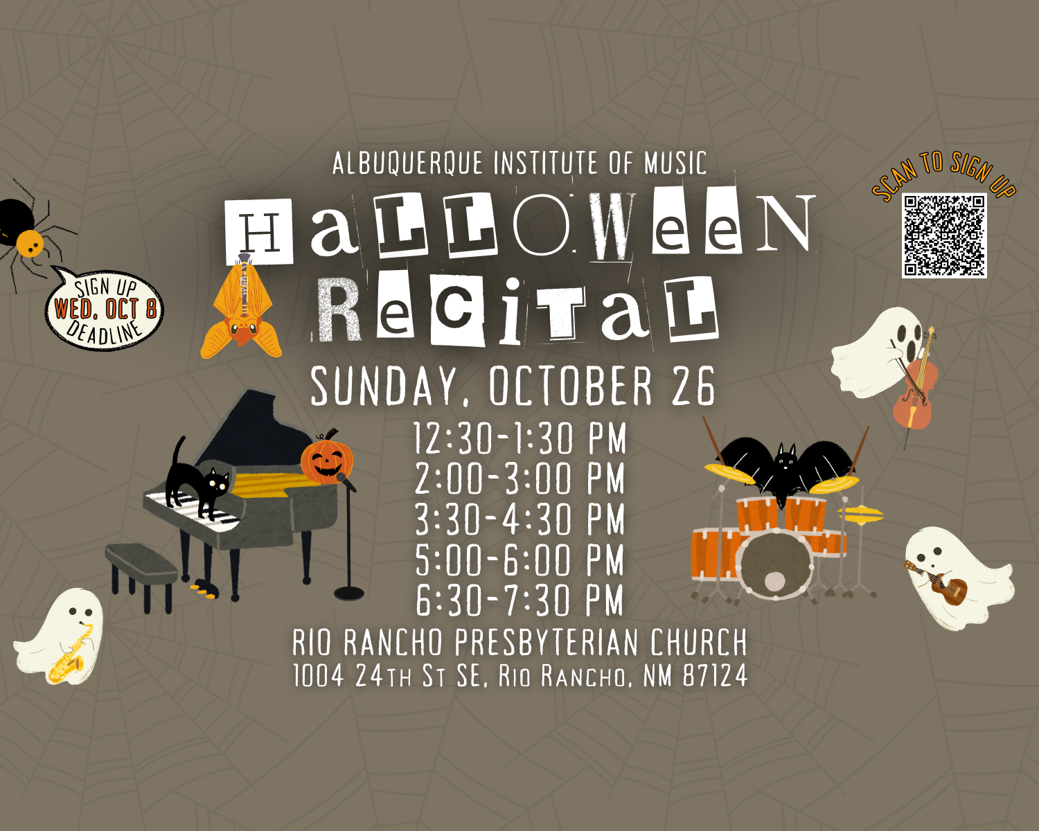 🎃 AIM 2025 HALLOWEEN RECITAL 🎃