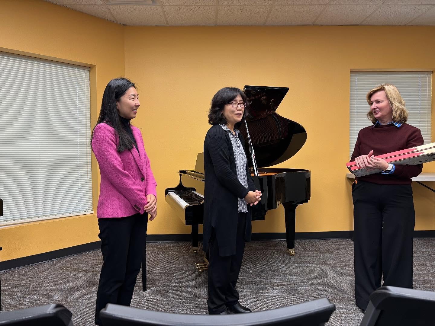 🎹✨ It&rsquo;s Wonderful Women Wednesday!
We&rsquo;re so grateful to NMSU professors Jung-Won Shin and Yoshiko Arahata for offering such an inspiring and engaging master class this weekend. Thank you for sharing your talent and wisdom with our studen