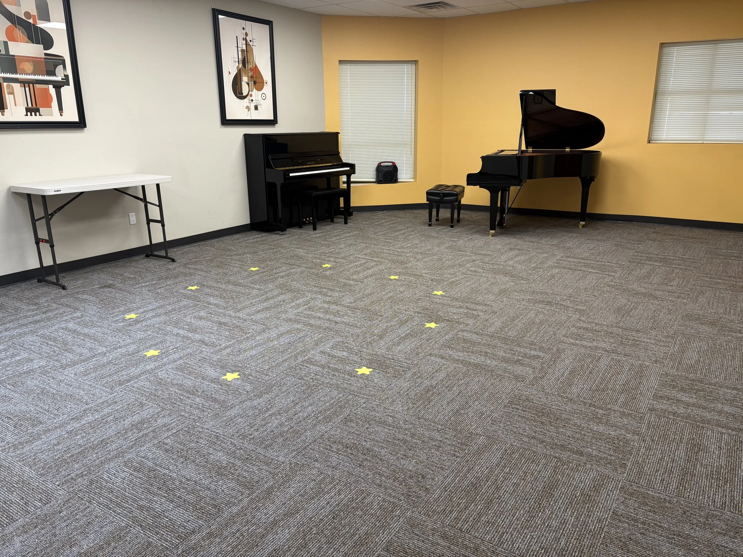 Suite E: Aim Performance Hall (recitals, early childhood music, summer camps)