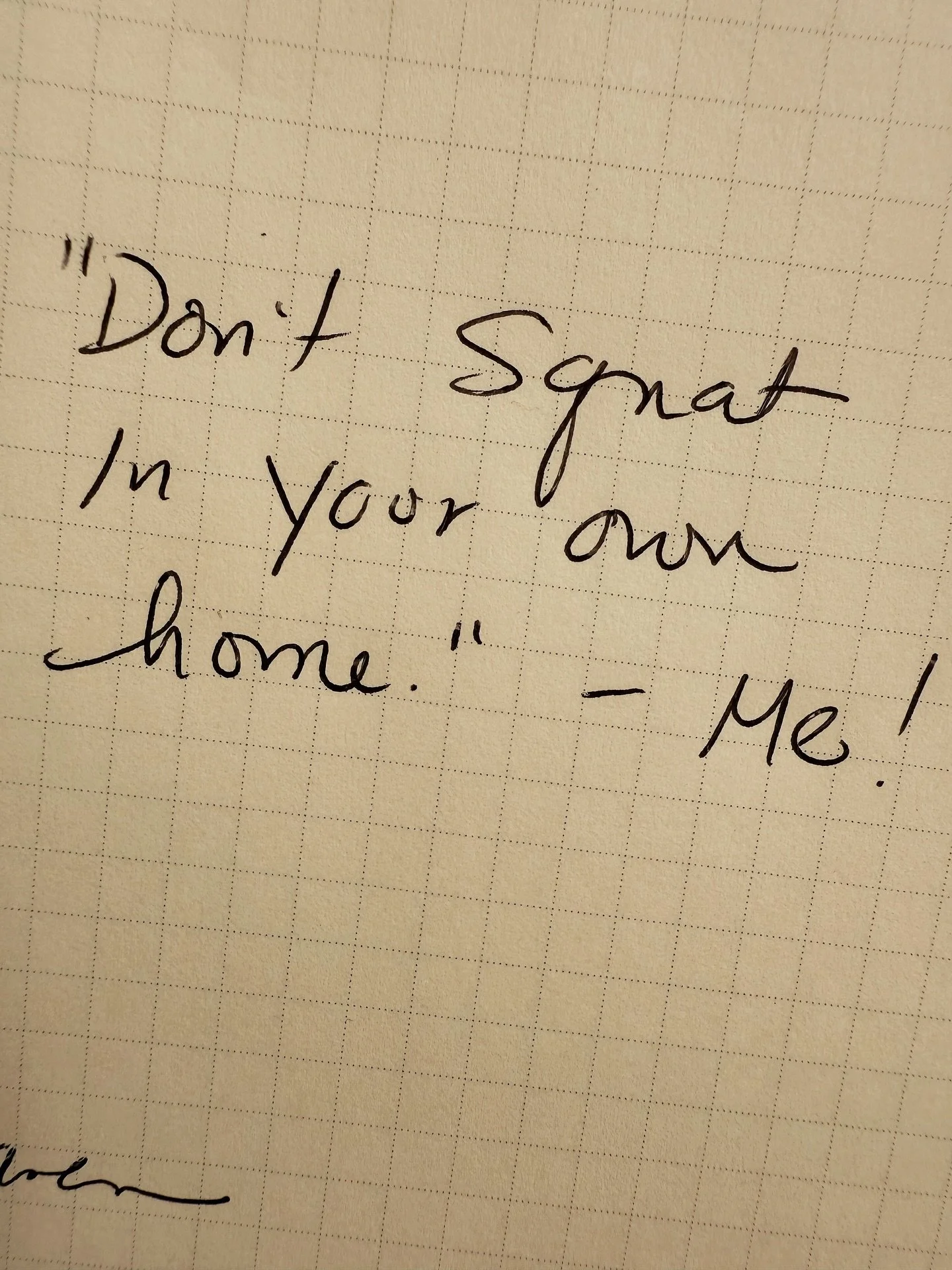 #Notesfrommyexpertsession! My client today said she heard me say this in my Fallingwater Fireside Chat and it resonated with her&hellip;

I couldn&rsquo;t agree more (with myself. 😉)

I don&rsquo;t know who needs to hear this, but &mdash;

It&rsquo;