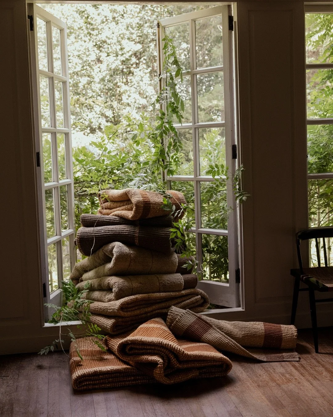 While I was working on this collection, I was also reading The Secret Garden to my daughter, Ever, and it started to seep into everything I was creating. That story&rsquo;s sense of discovery, its connection to the earth, and the lovable characters b