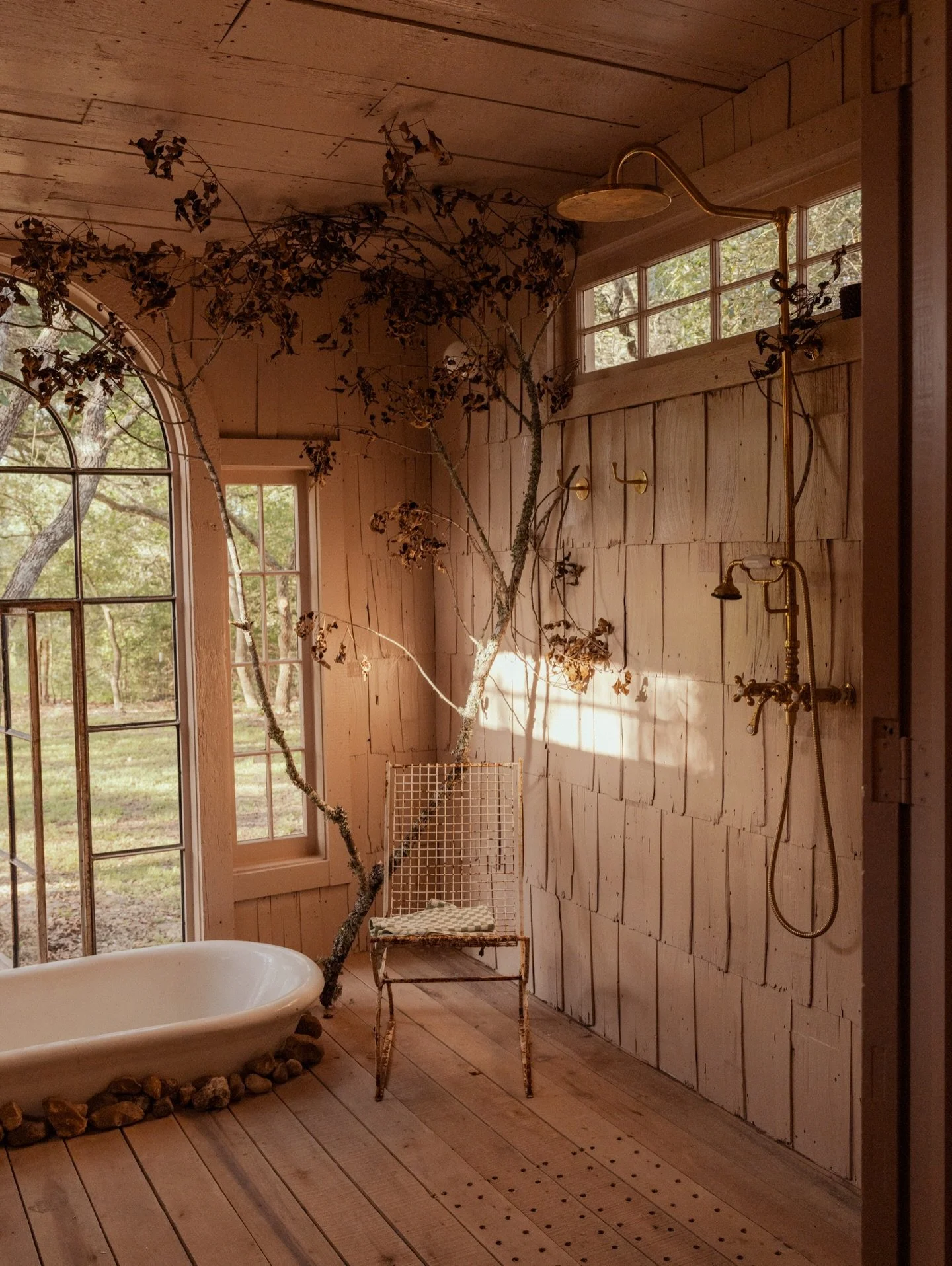 What we&nbsp;love most about this house is the story behind it. It&rsquo;s not perfect. It&rsquo;s not polished. It&rsquo;s a patchwork of pieces that somehow found each other &mdash; leftover furniture, salvaged materials, odds and ends from old pro