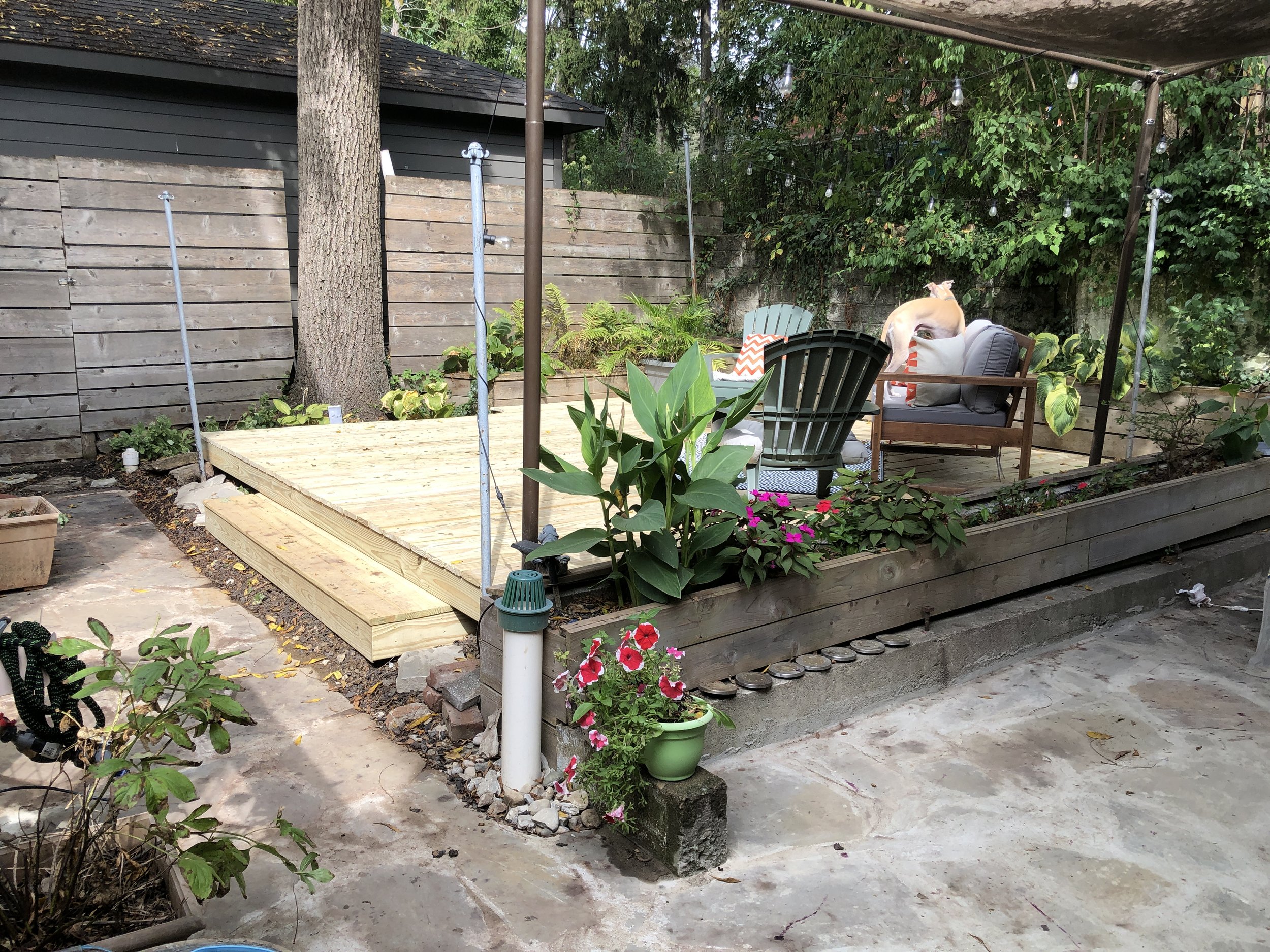 The new deck!