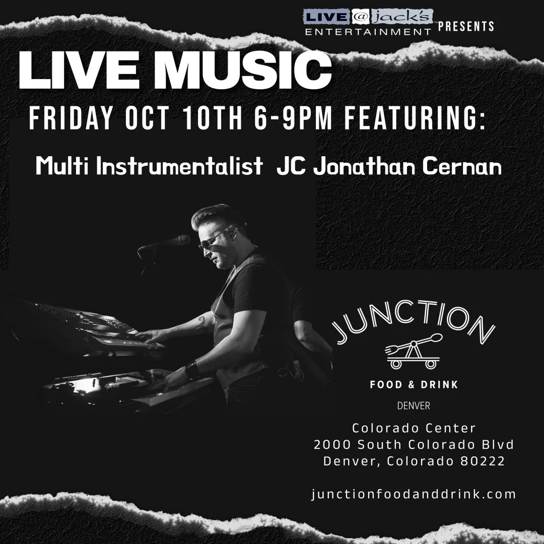 Multi Instrumentalist JC Jonathan Cernan at Junction Food & Drink