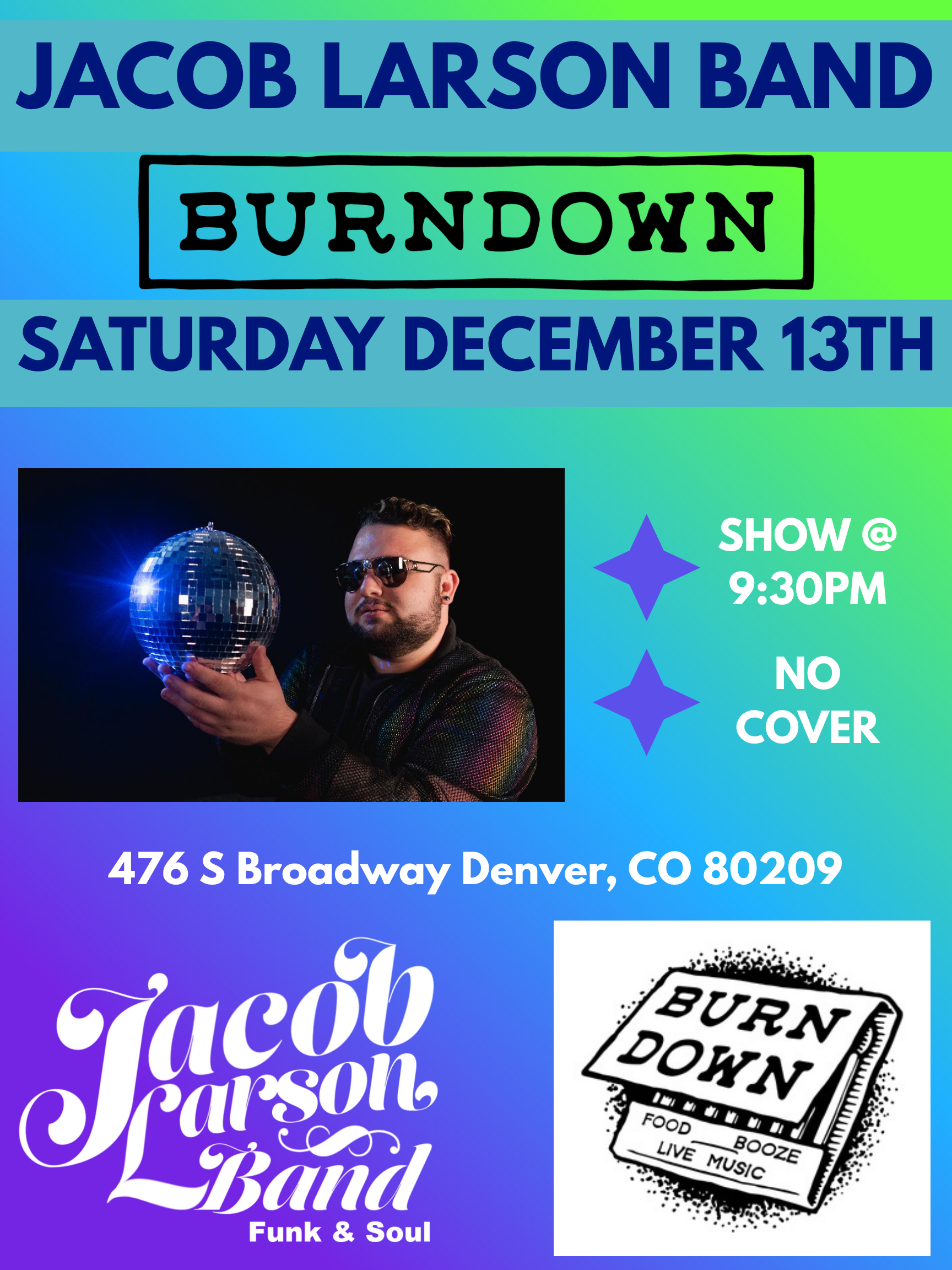 Jacob Larson Band at Burndown