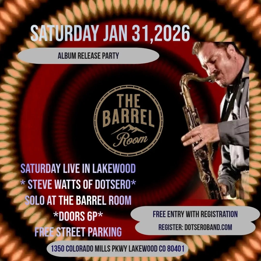 Steve Watts of DOTSERO® Solo Performance Album Release at the Barrel Room
