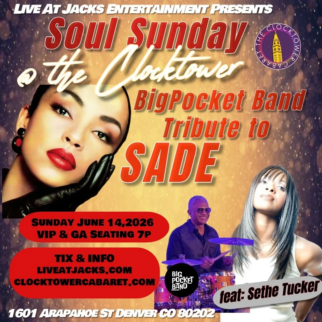 BigPocket Band Tribute to Sade at the Clocktower