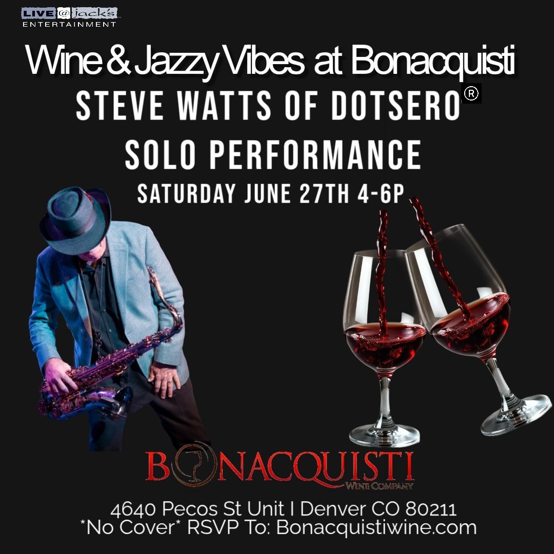 Steve Watts of DOTSERO® at Bonacquisti