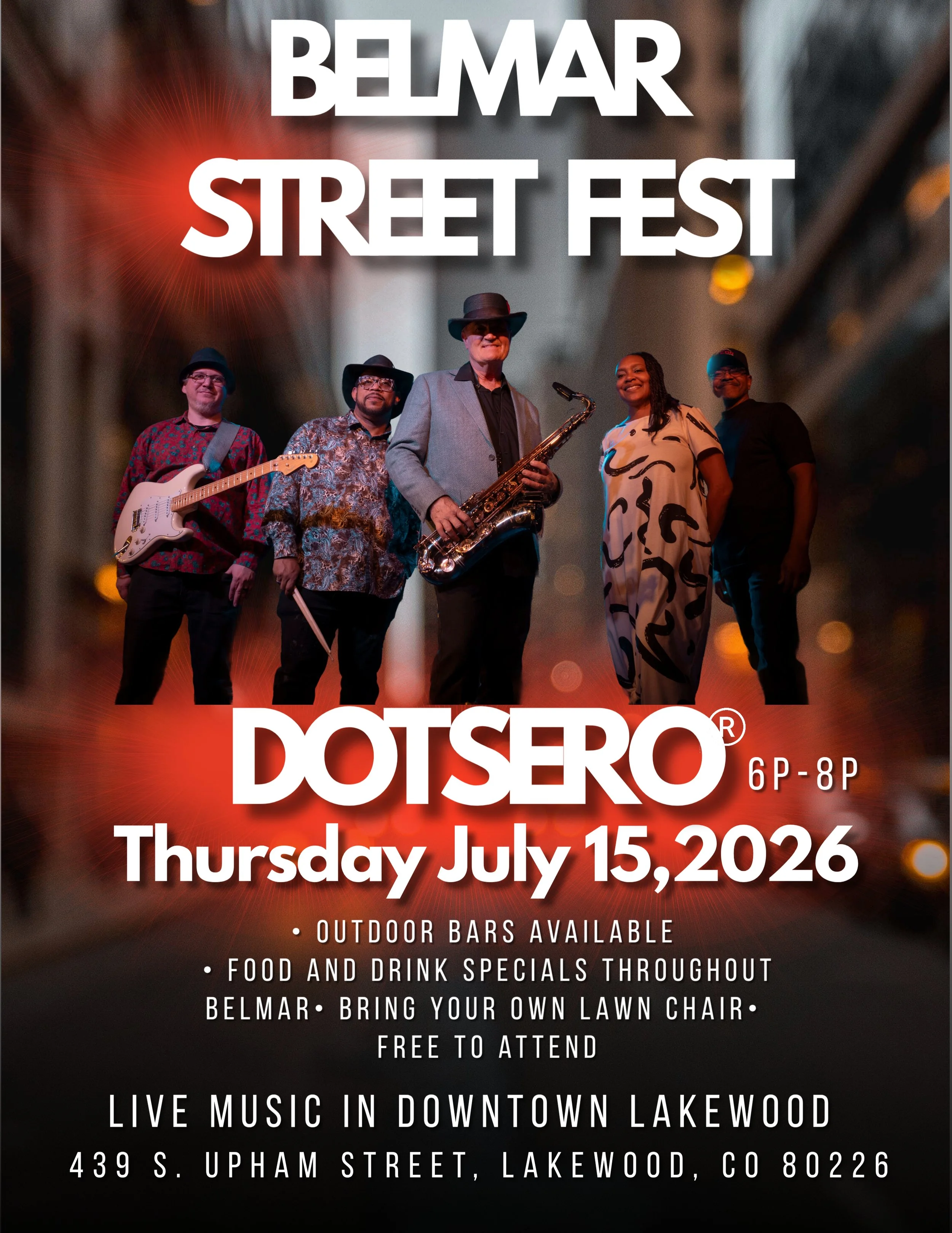 DOTSERO® at Belmar Street Fest